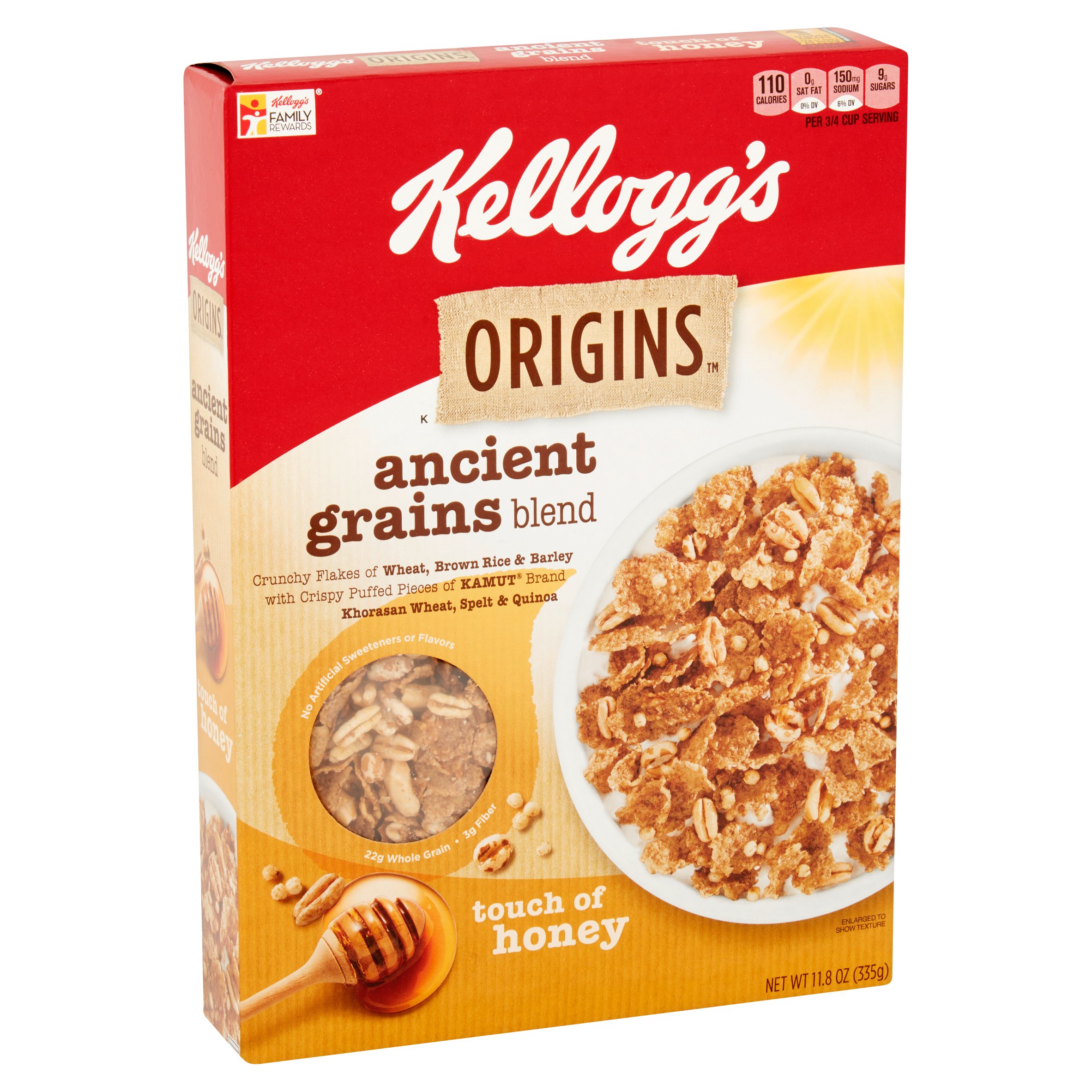 Kellogg's Origins Ancient Grains Blend, 11.8 oz - Walmart.com