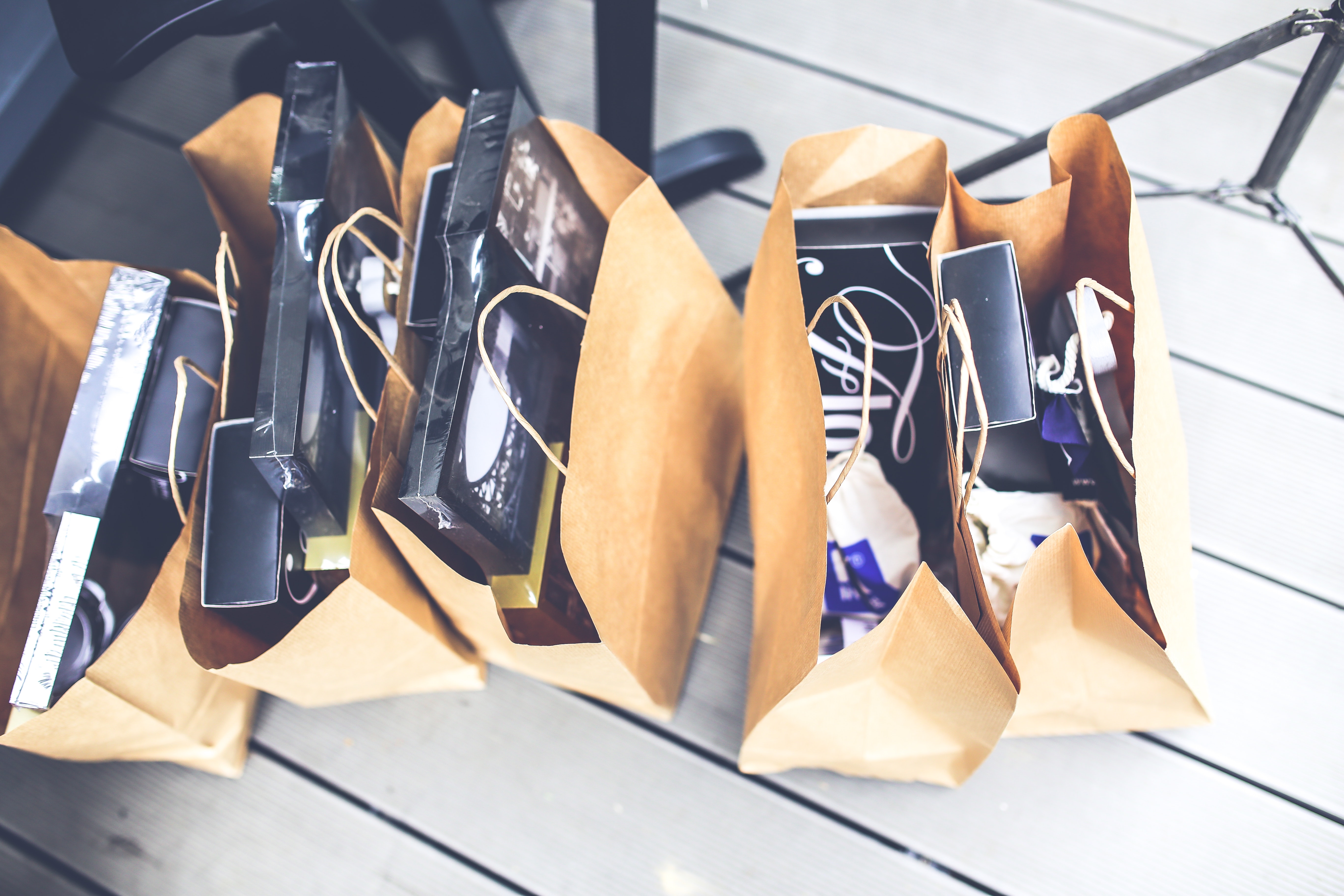 Brown shopping bags, Bag, Market, Stock, Shopping, HQ Photo