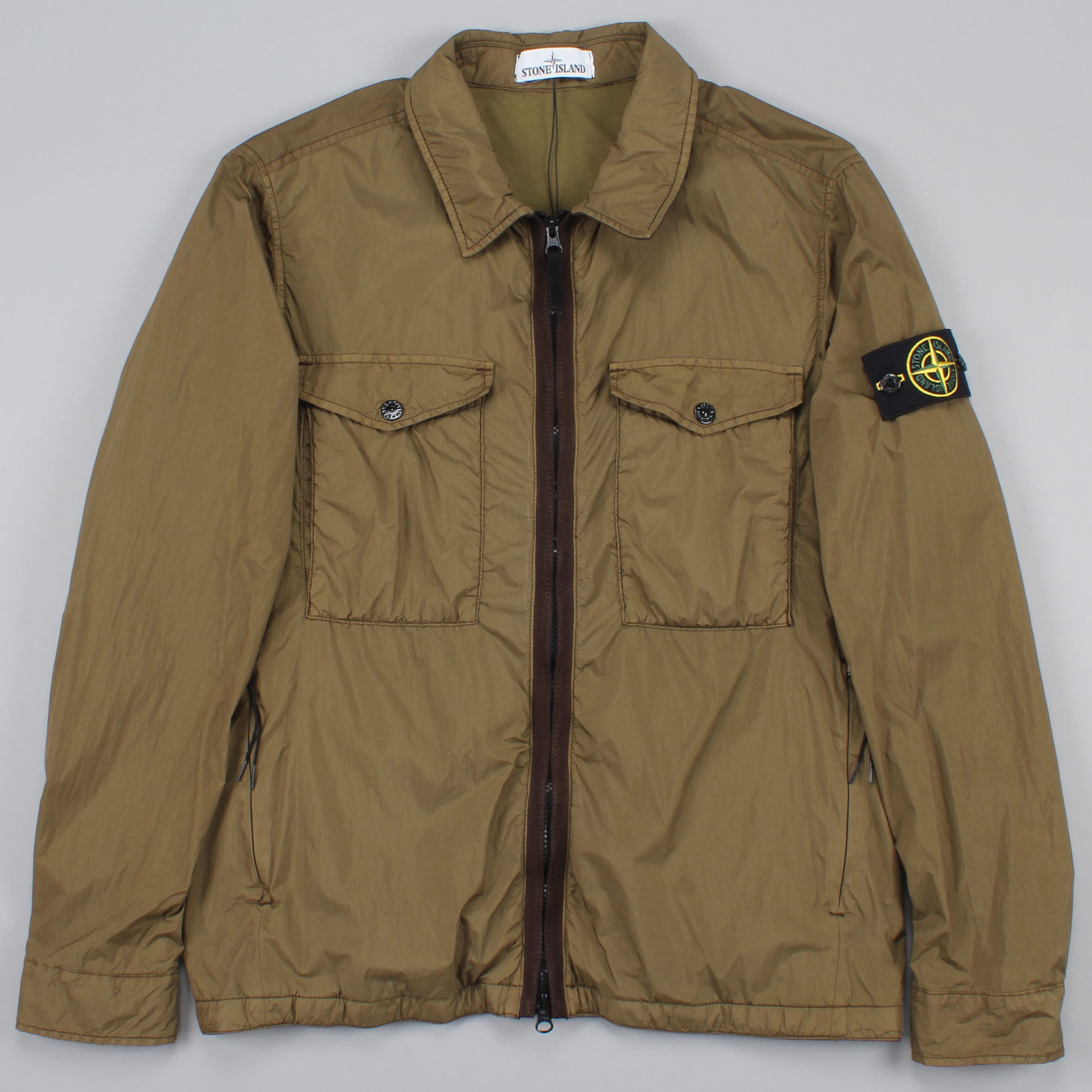 Stone Island Jacket Dyed Army - Casual Outwear in Store!