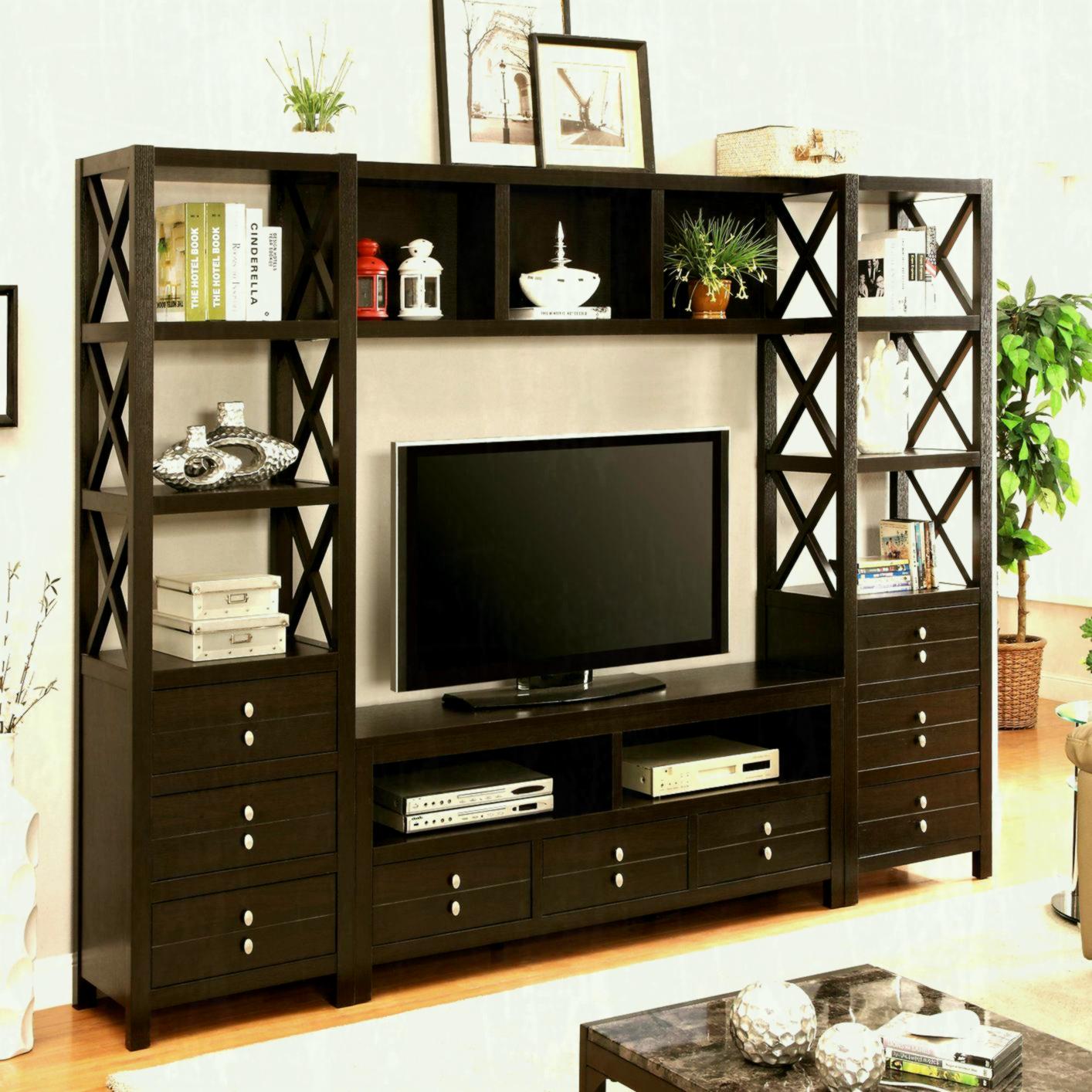 Brown Wood Tv Stand Steal A Sofa Furniture Outlet Los Angeles - Full ...