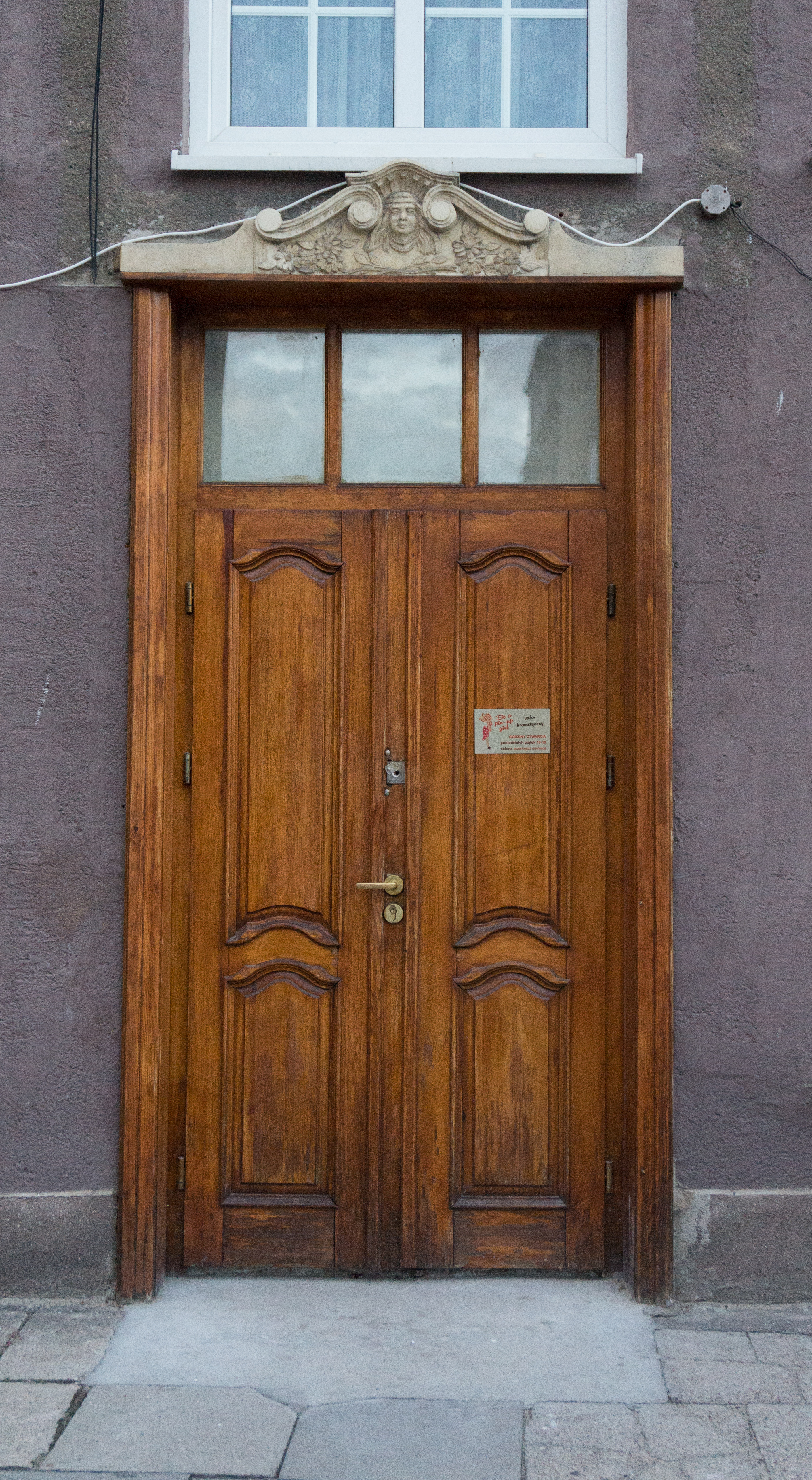 Brown wooden door - Doors - Texturify - Free textures