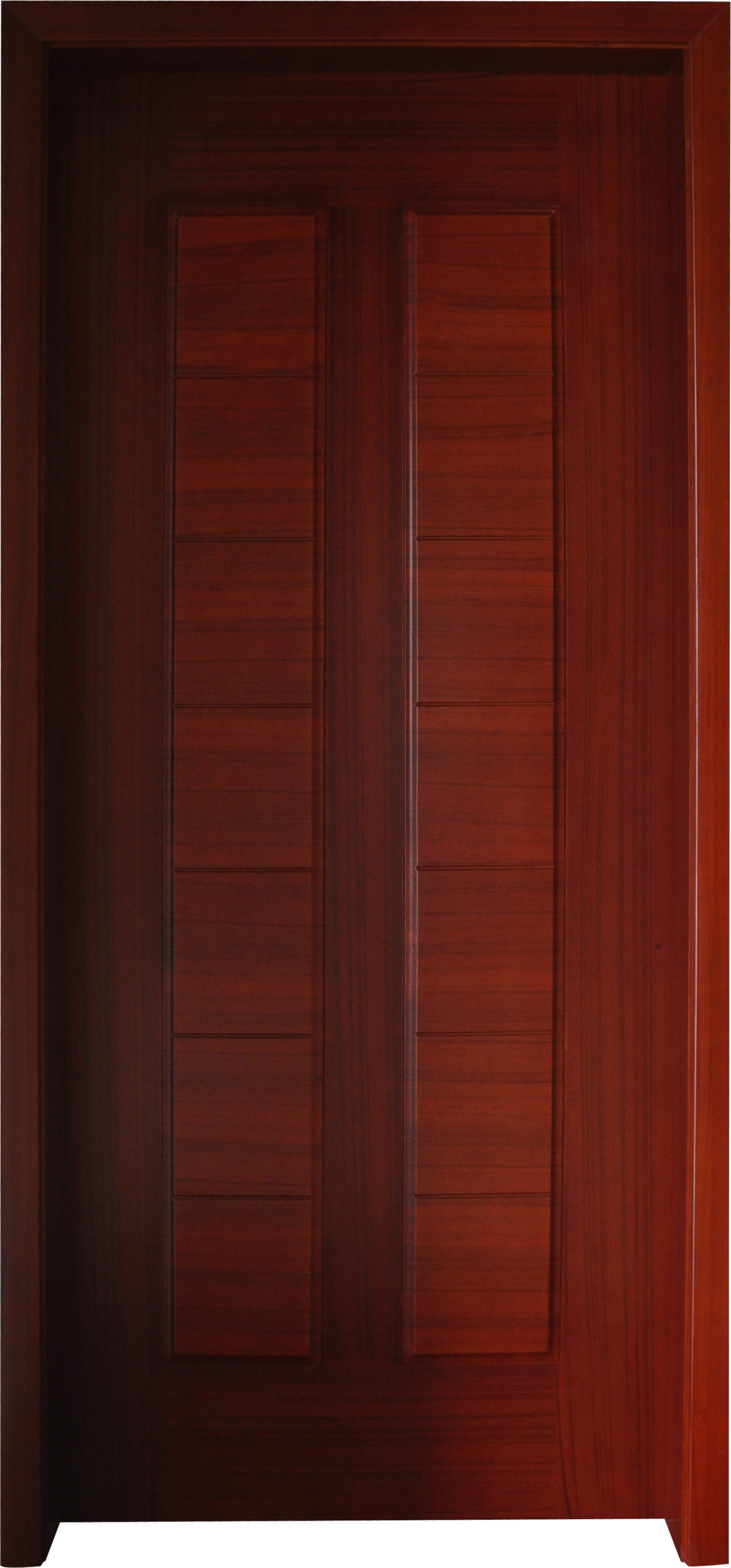New Son-mother leaf wooden door YHWE-119_http://www.chinese-door.com