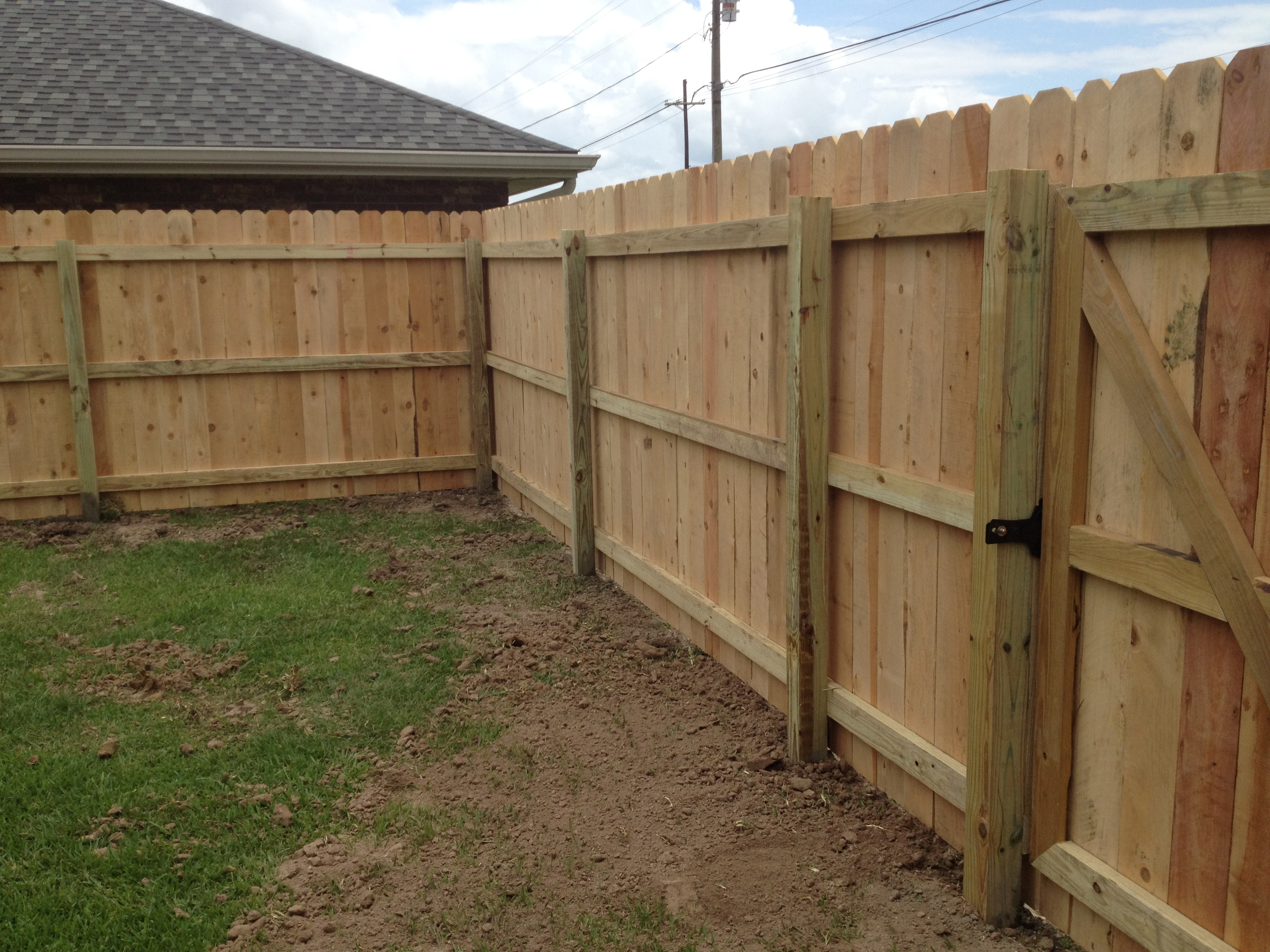 Wood Fences - Frank Breaux Construction