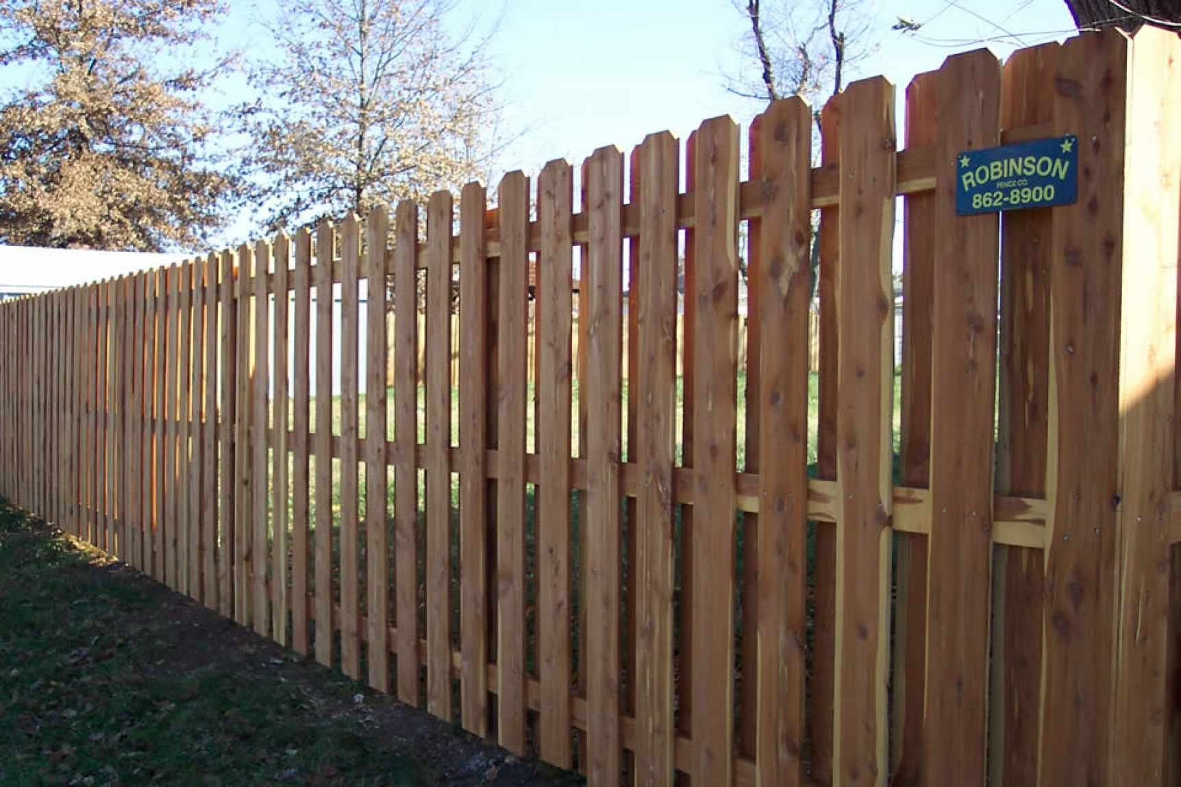 Wood Fence | Robinson Fence Springfield, MO - Wood Fencing, Chain ...