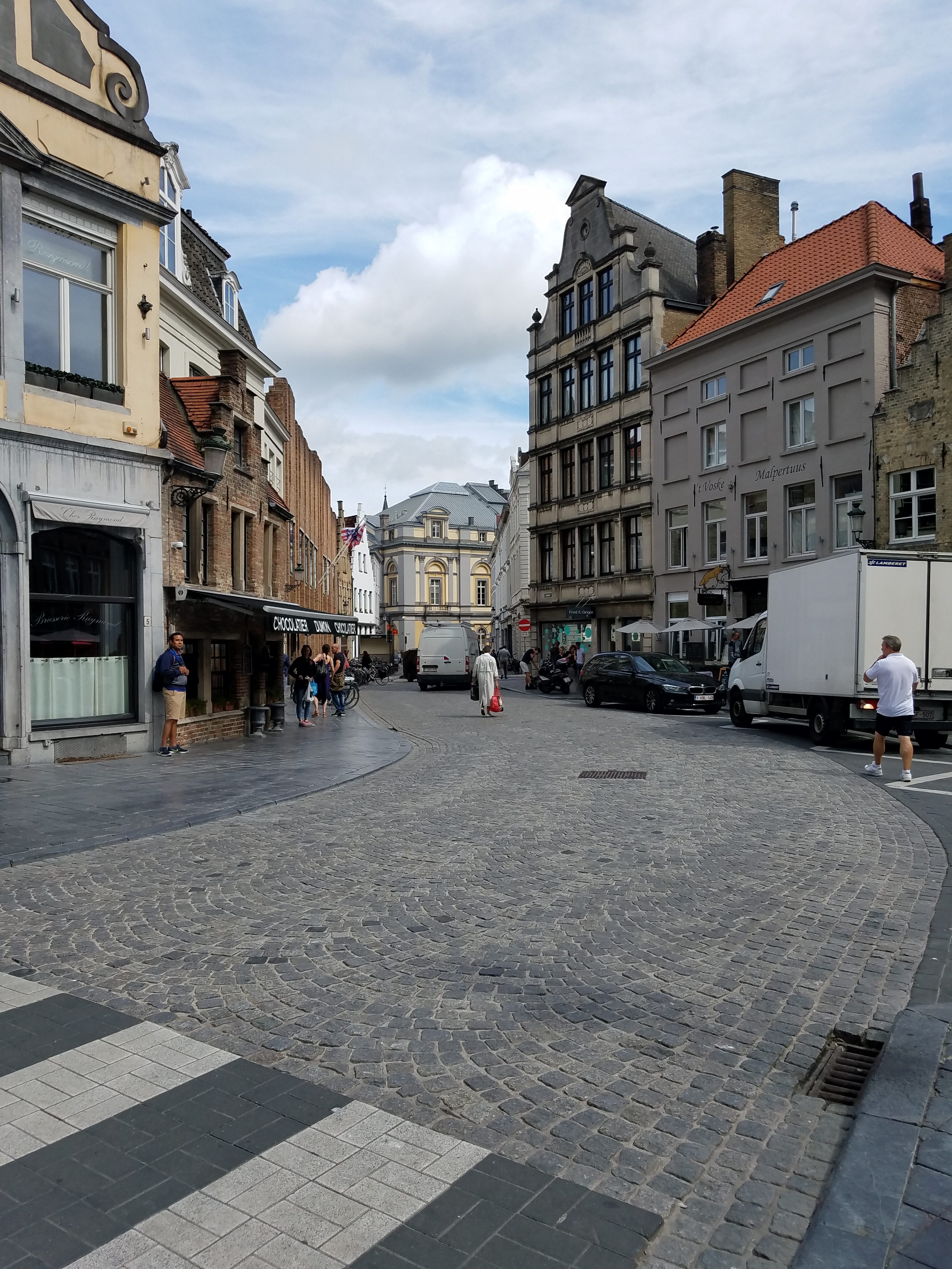 Brugge Belgium July 2017 – Bobby Lowe is Traveling