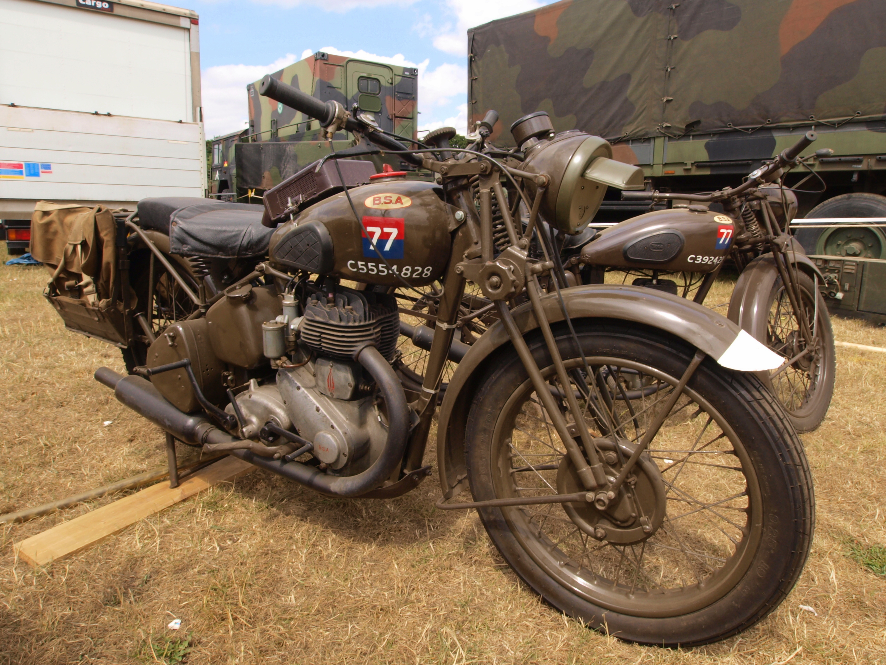 File:Old military BSA motorcycle, C5554828, pic1.JPG - Wikimedia Commons