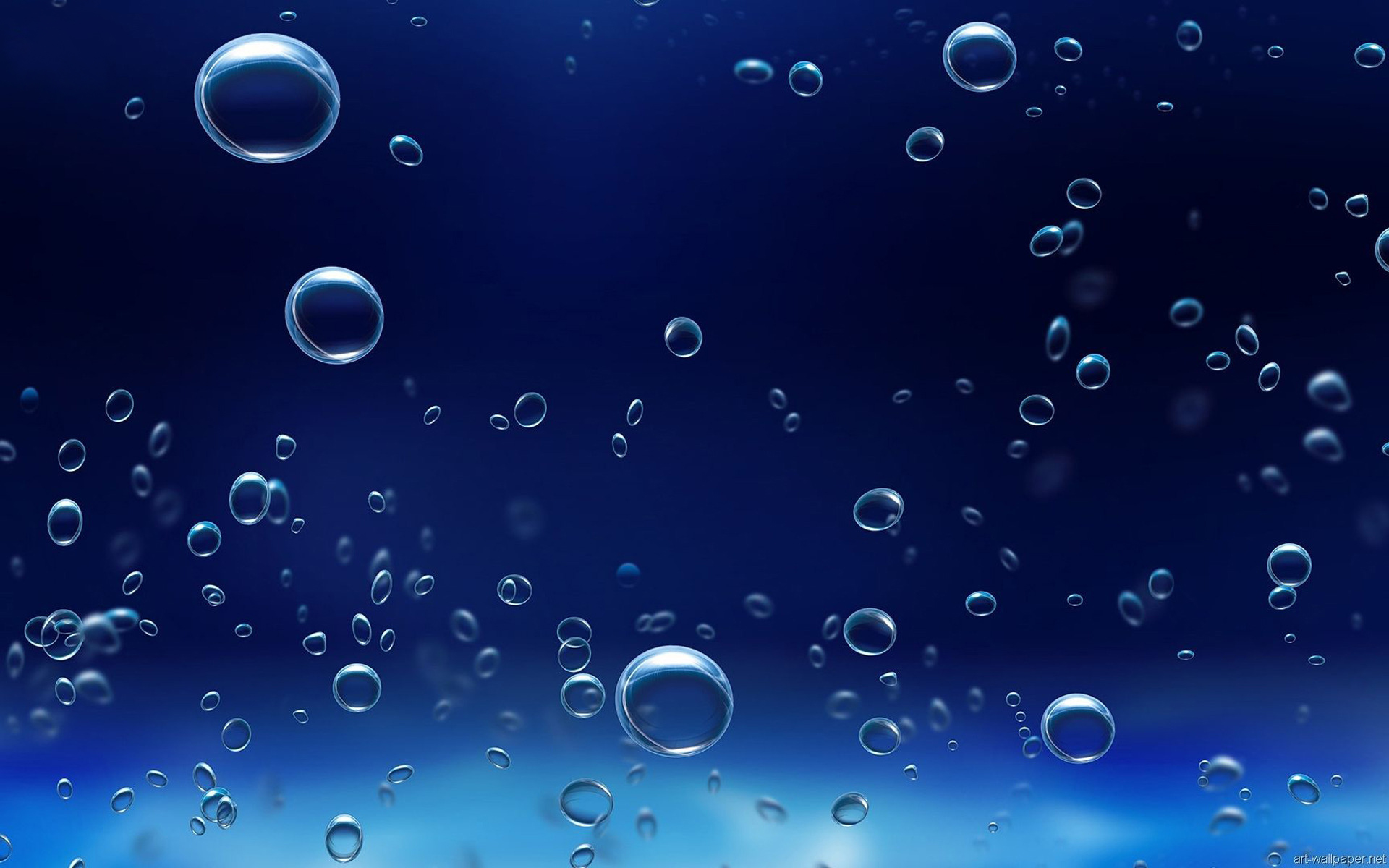 Free Underwater Bubbles Backgrounds For PowerPoint - Miscellaneous ...