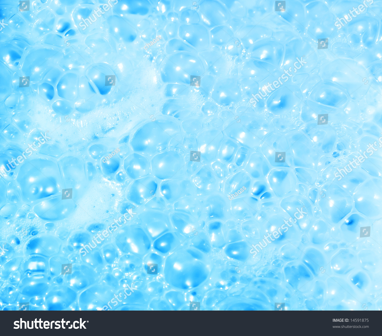 Abstract Blue Bubbles Texture Background Stock Photo 14591875 ...