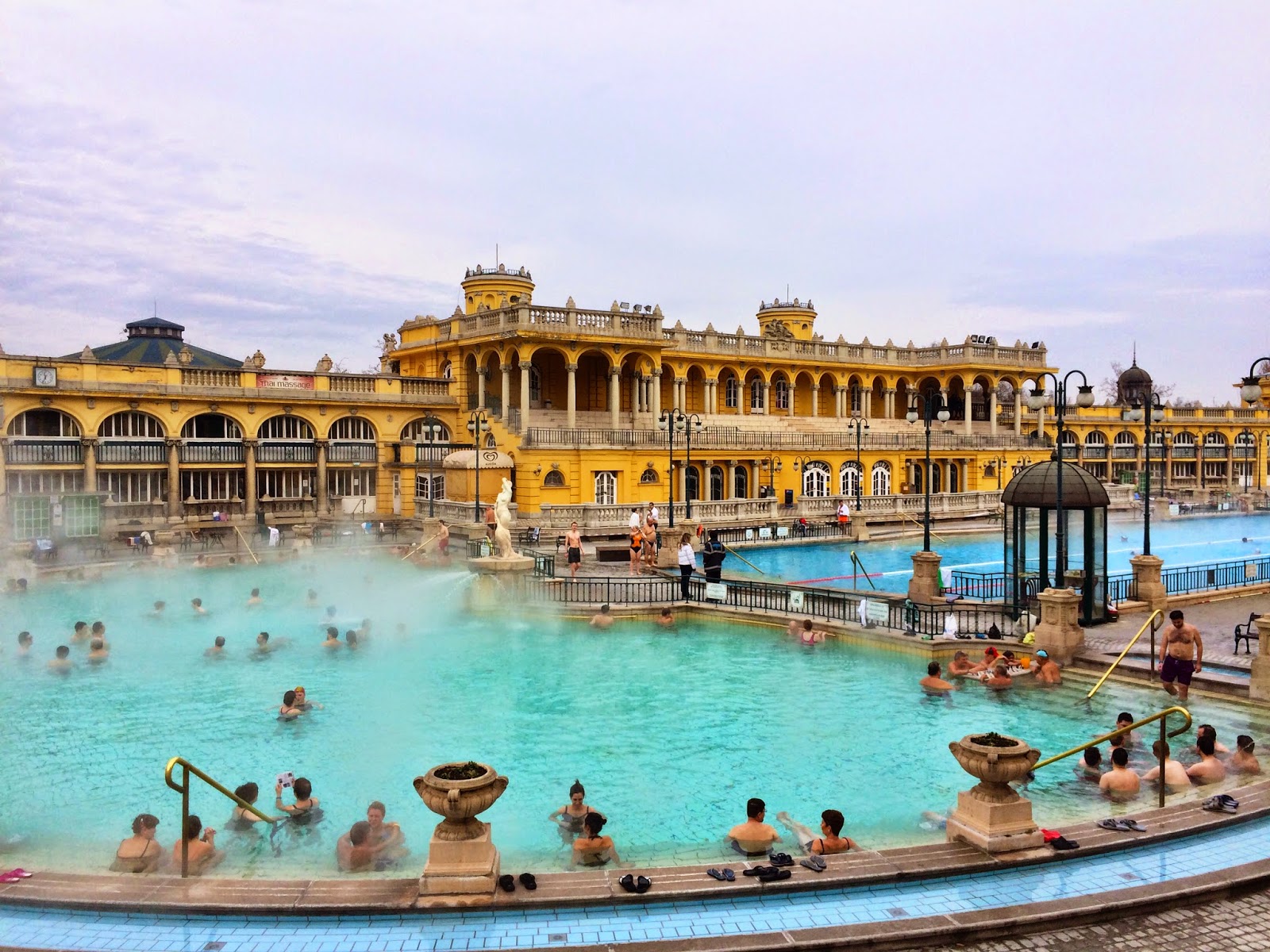 A Trip To The Széchenyi Thermal Spa Baths, Budapest | Simon's JamJar