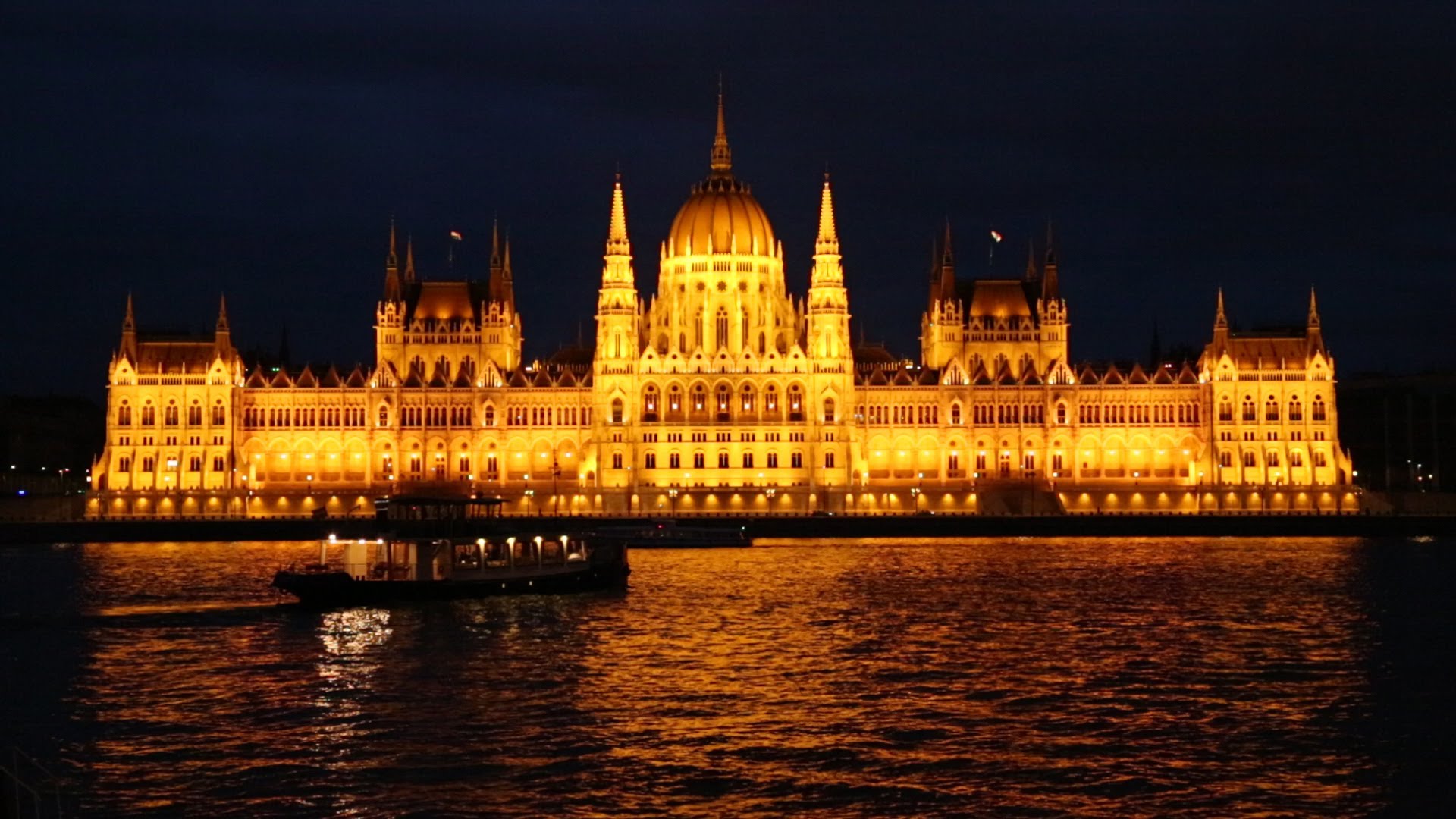 Budapest Parliament on the Danube - YouTube