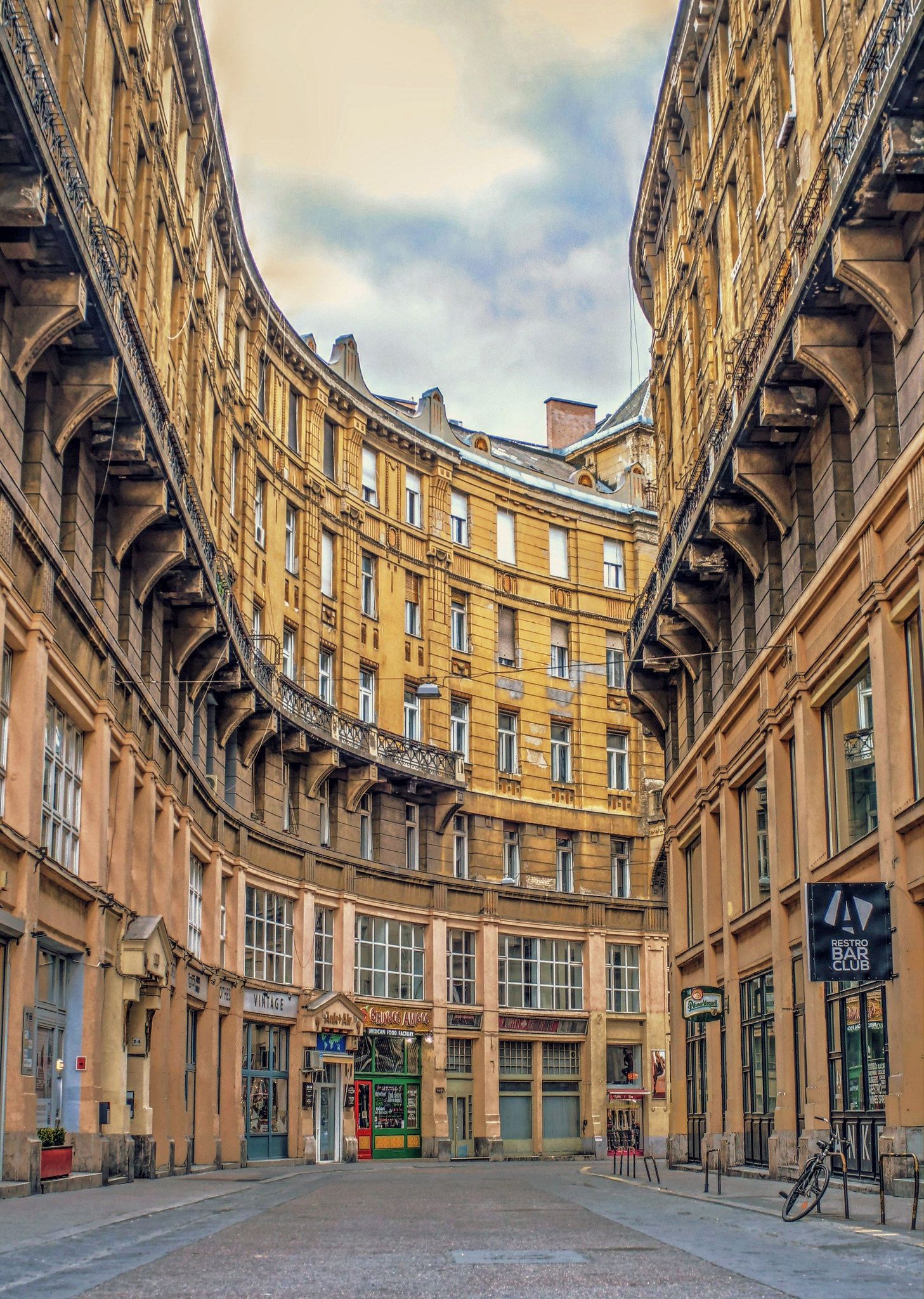 Anker street-Budapest(Anker köz) | Budapest, Street and Budapest hungary