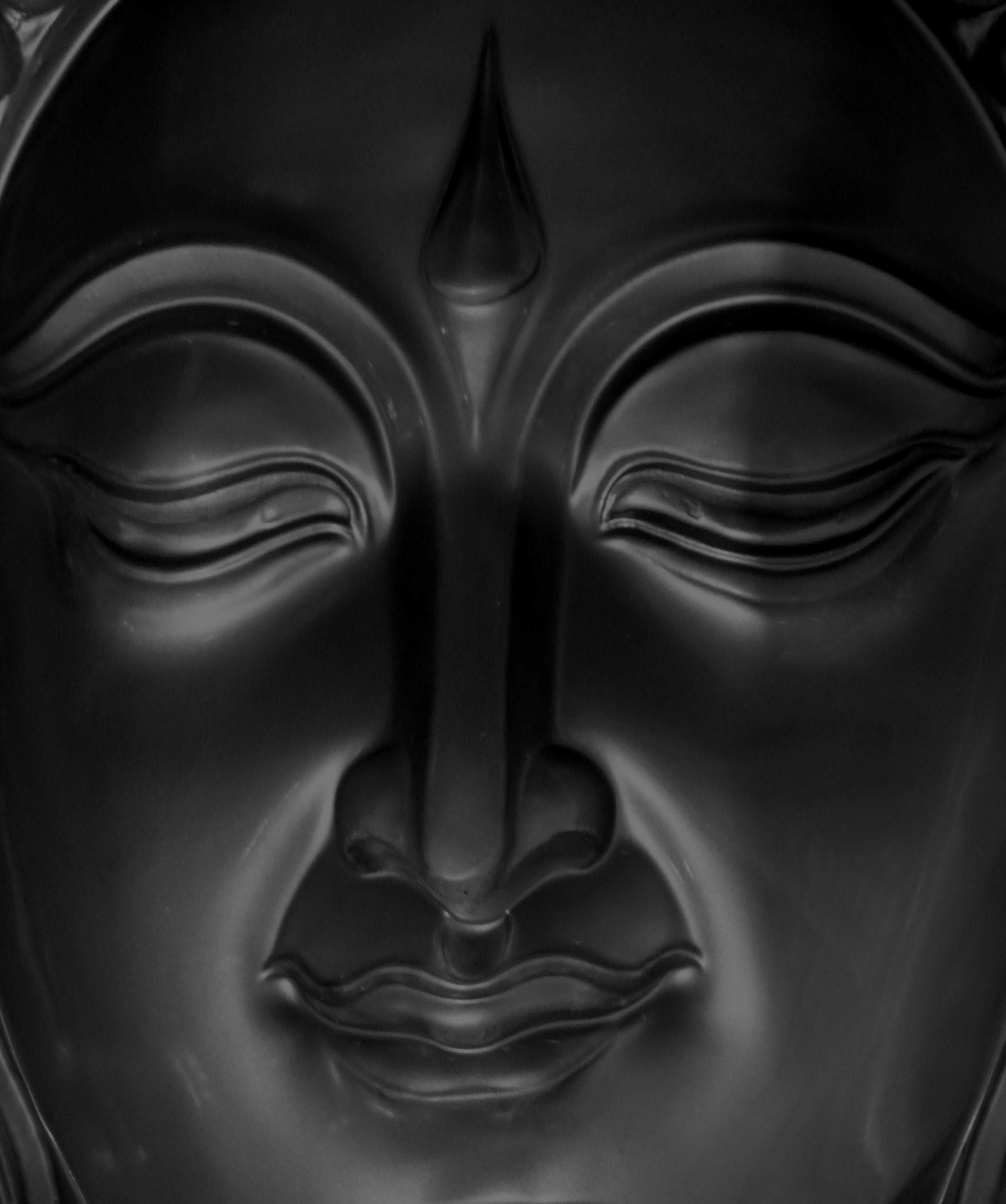 Buddha face photo