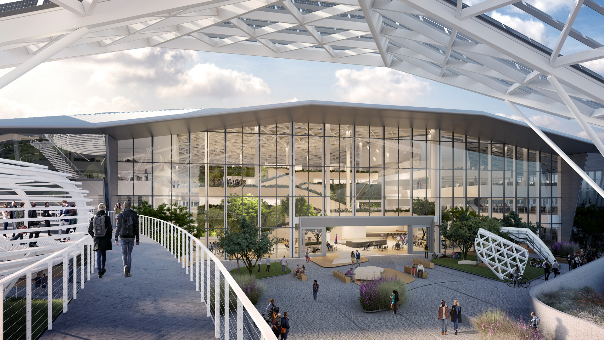 This is the first look at Nvidia's wild new 750,000 sq ft building ...
