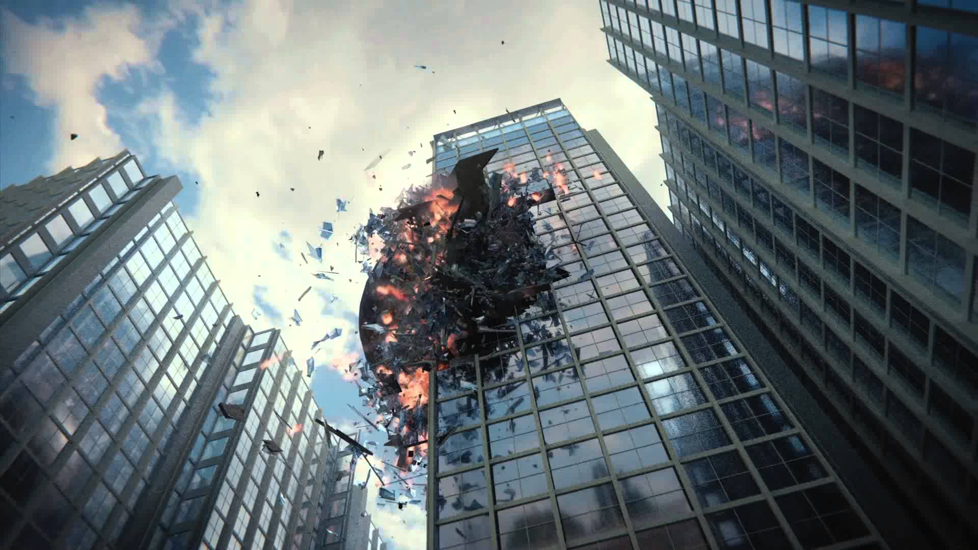 Massive Building Destruction in Blender - YouTube