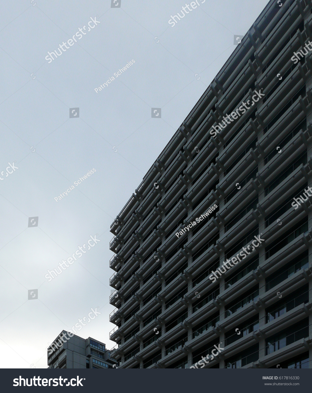 Low Angle View Residential Building Against Stock Photo (Royalty ...