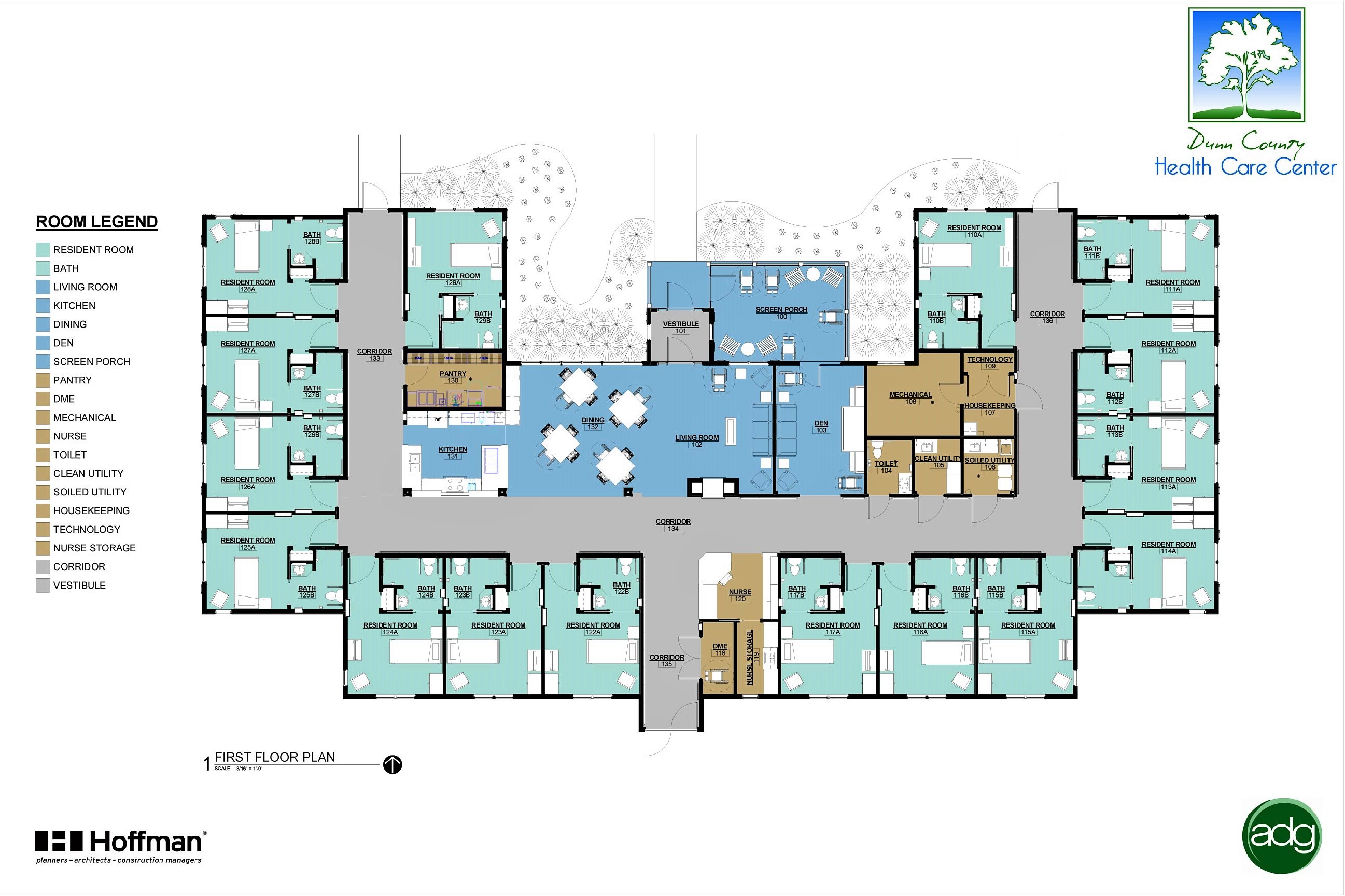 Floor Plans of The Neighbors of Dunn County's Facilities | Menomonie, WI