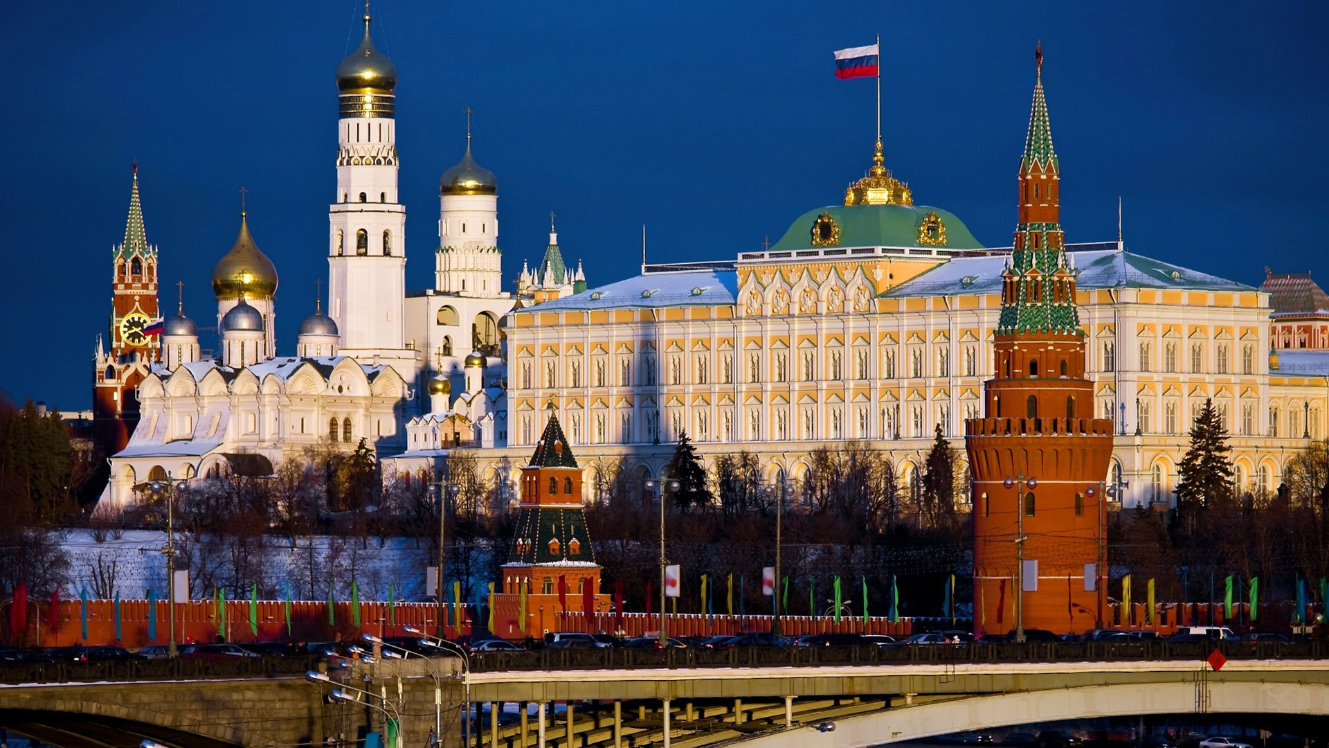 The main buildings in Moscow wallpapers and images - wallpapers ...