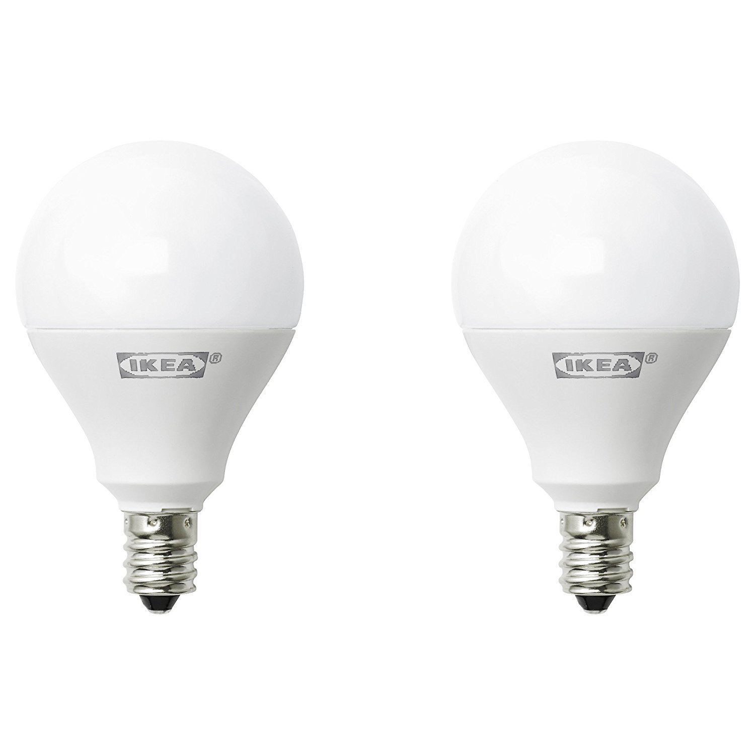 Amazon.com: Ikea E12 400 Lumen LED Light Bulb 5 Watt - Pack of 2 ...