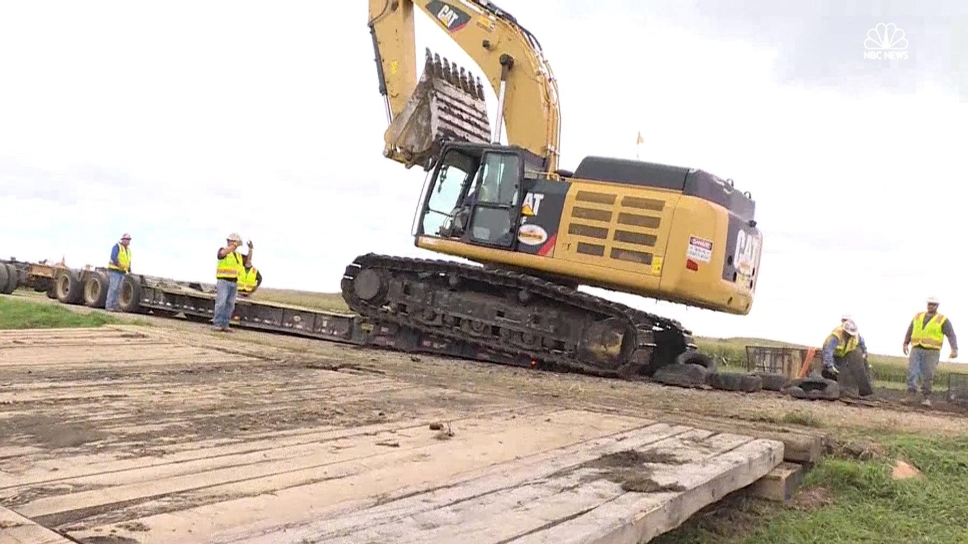 Equipment Removed From Dakota Access Pipeline Worksite