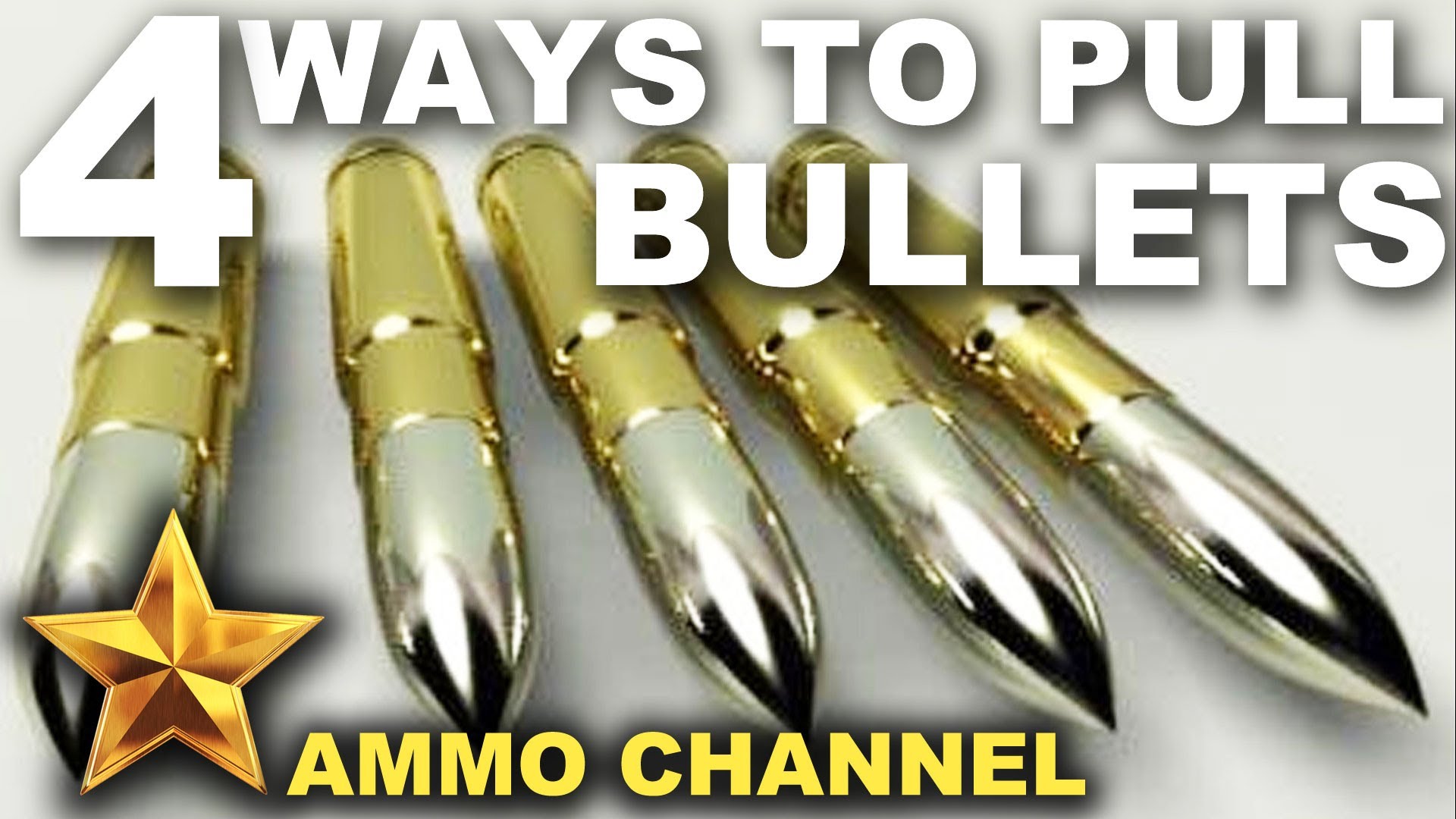 4 Ways to Pull Bullets - Reloading Tips - YouTube