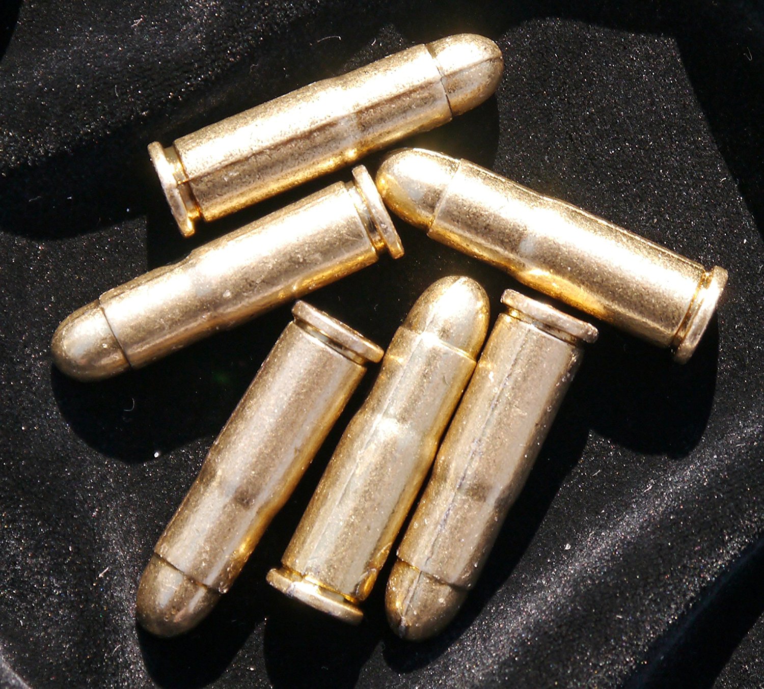 Amazon.com : 6 Replica Rifle Bullets - Denix Colt Gun Dummy Ammo ...