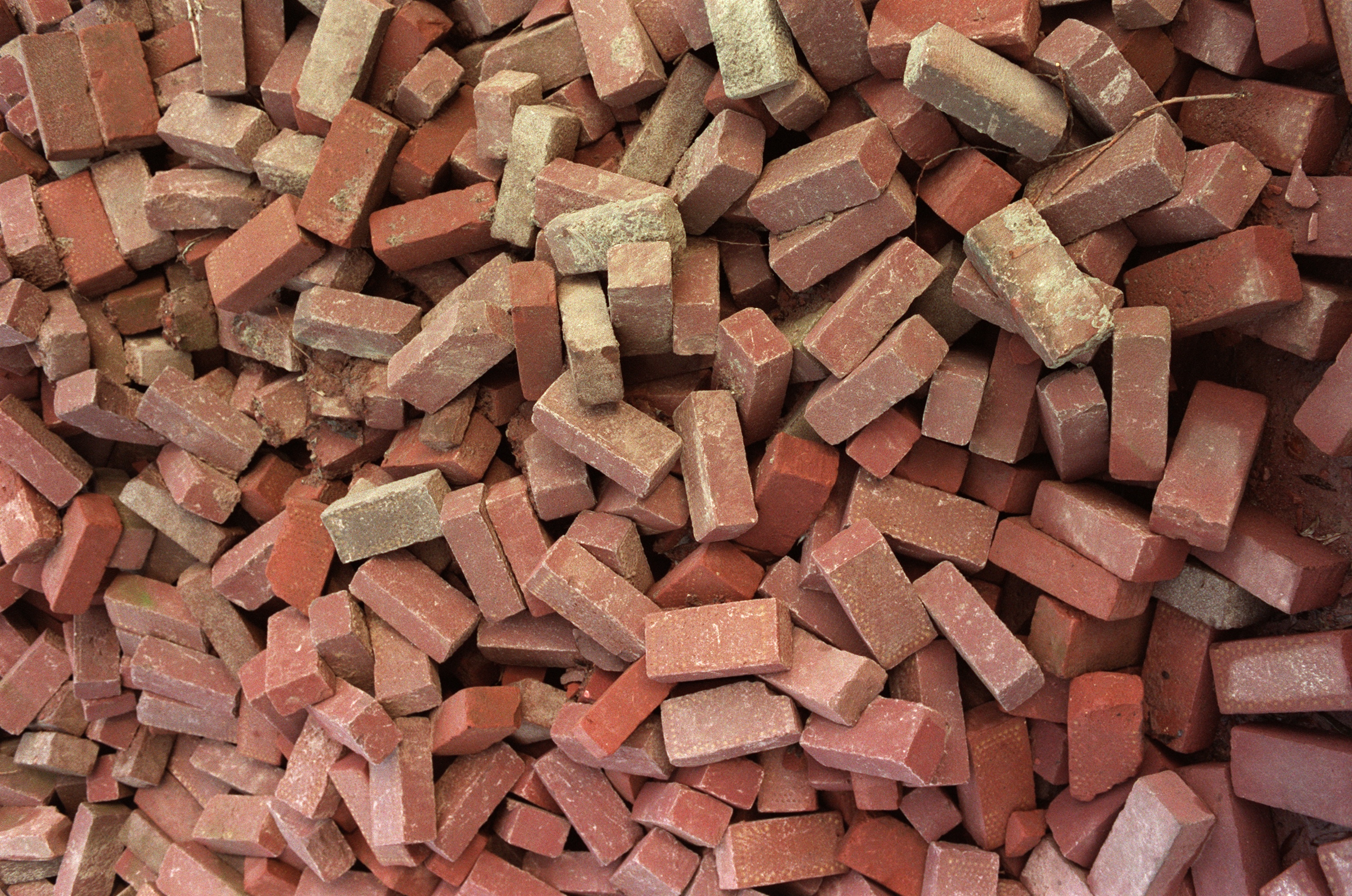 Pile of bricks photo