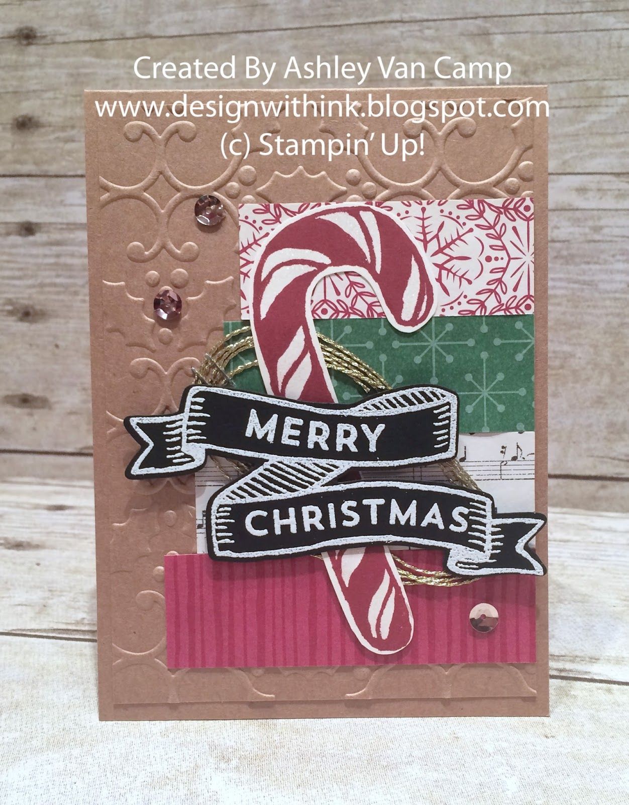 Design With Ink, Stampin' Up!, Banners for Christmas, Bunch of ...