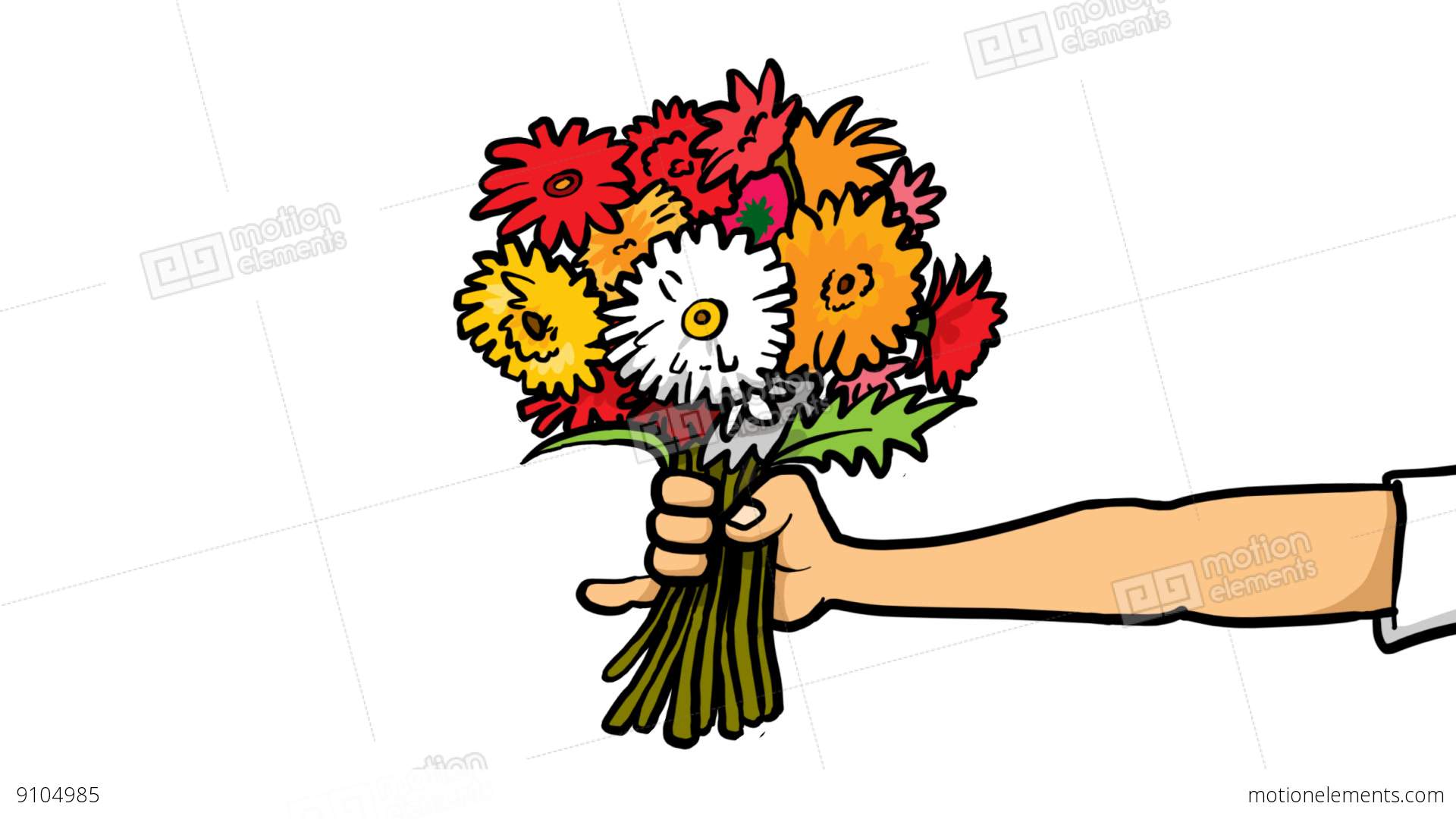 Bunch Of Flowers Stock Animation | 9104985