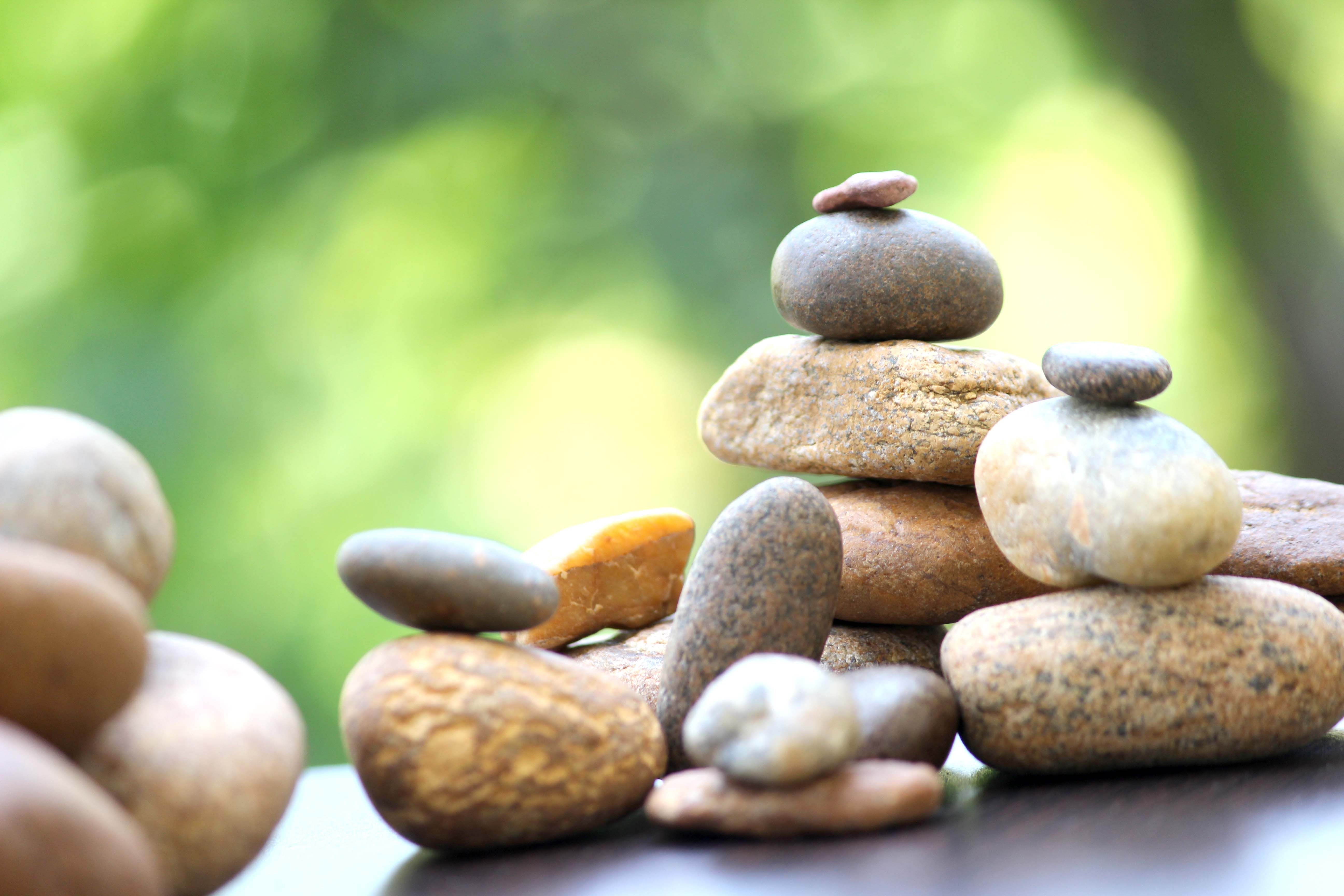 Bunch of Stones grouped together. Beach stones wallpaper | Royalty ...