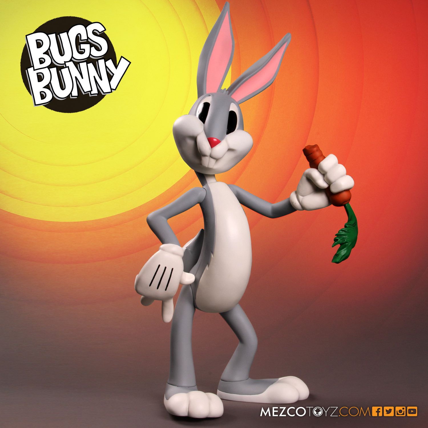 The Blot Says...: Looney Tunes Bugs Bunny 24” Action Figure by Mezco ...