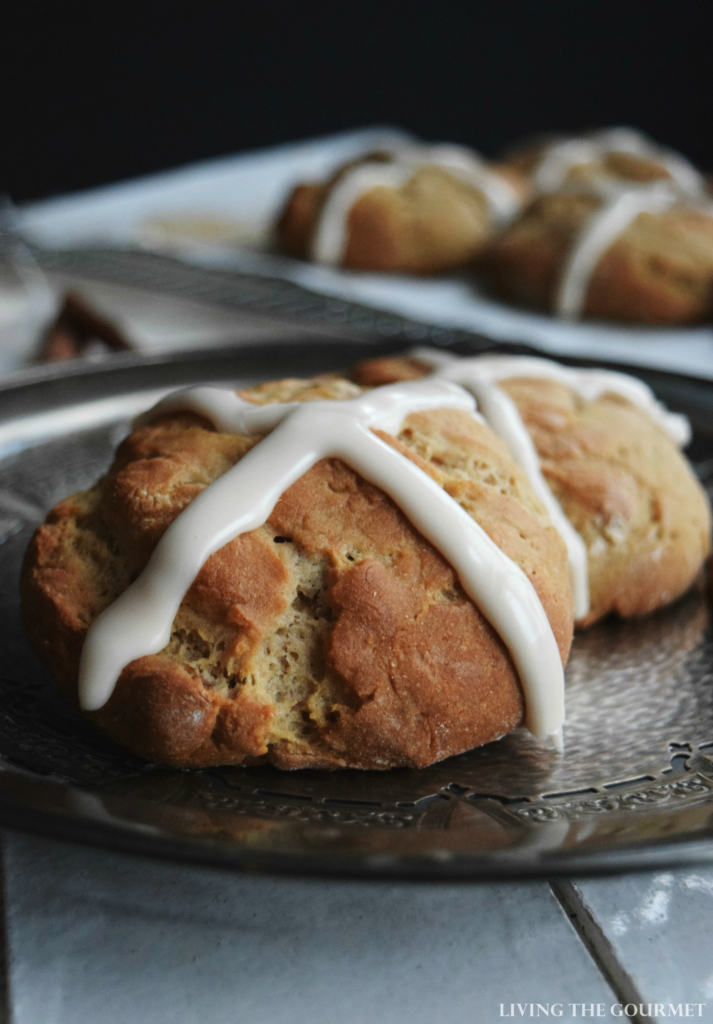 Gluten Free Hot Cross Buns - Living The Gourmet