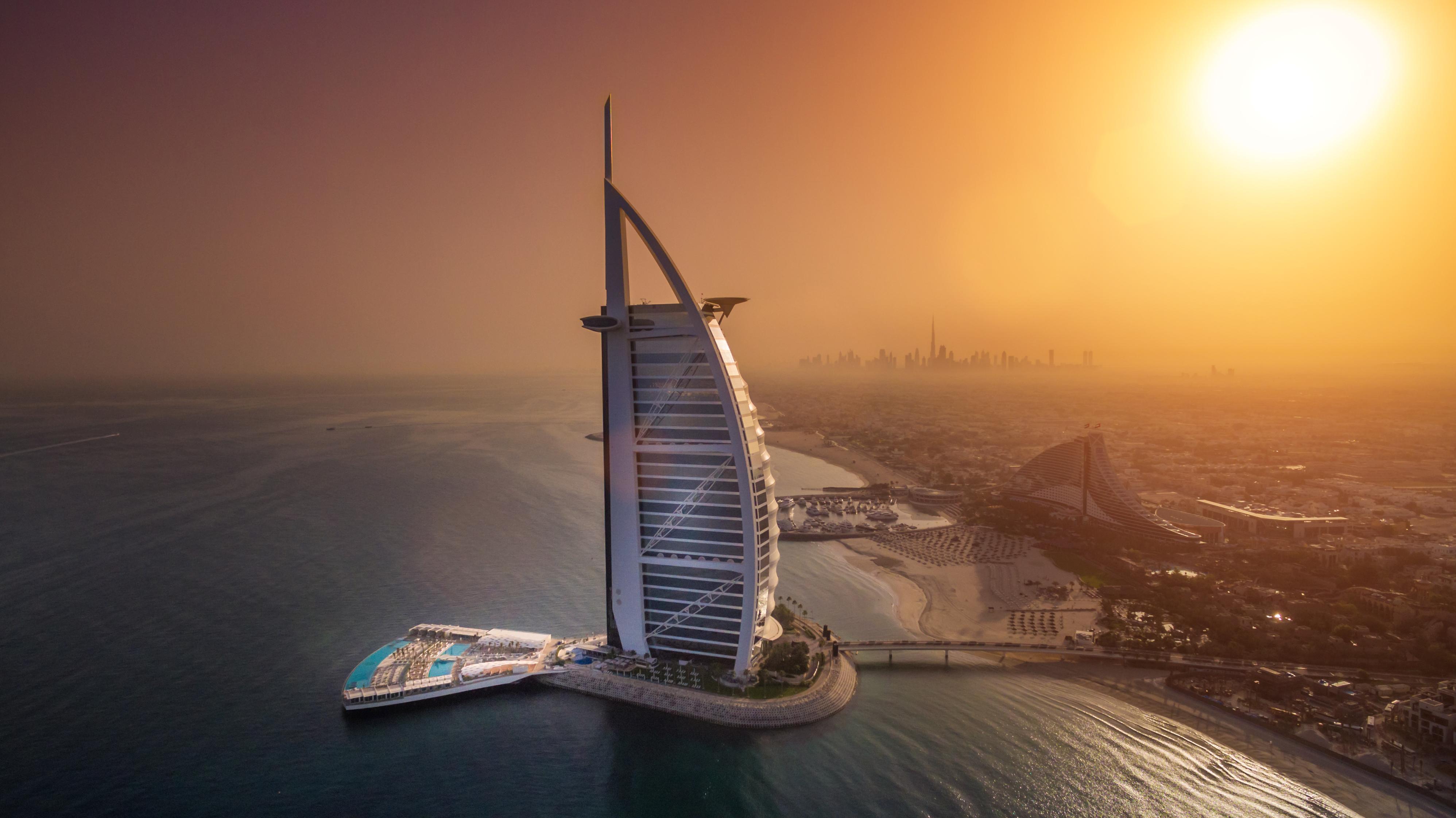 Burj Al Arab in Dubai Opens Innovate Luxury Outdoor Terrace