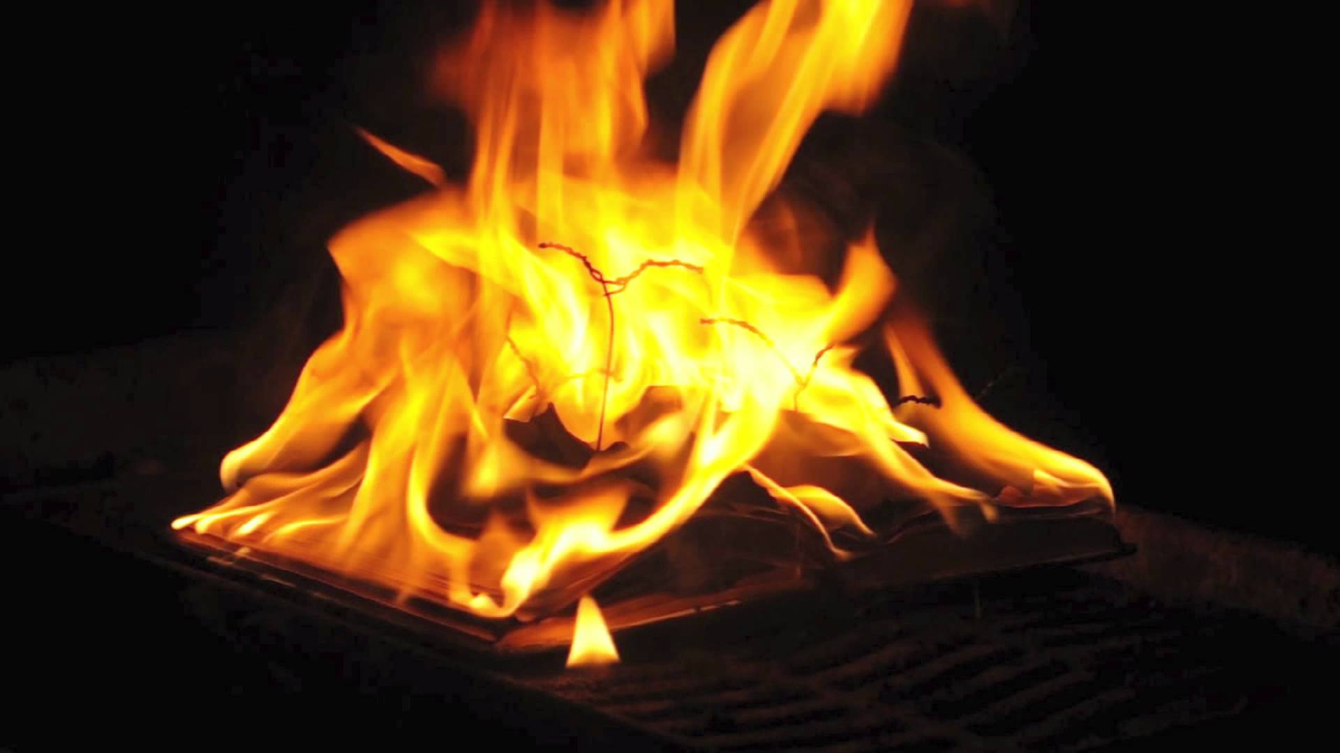 Burning Book Video - YouTube