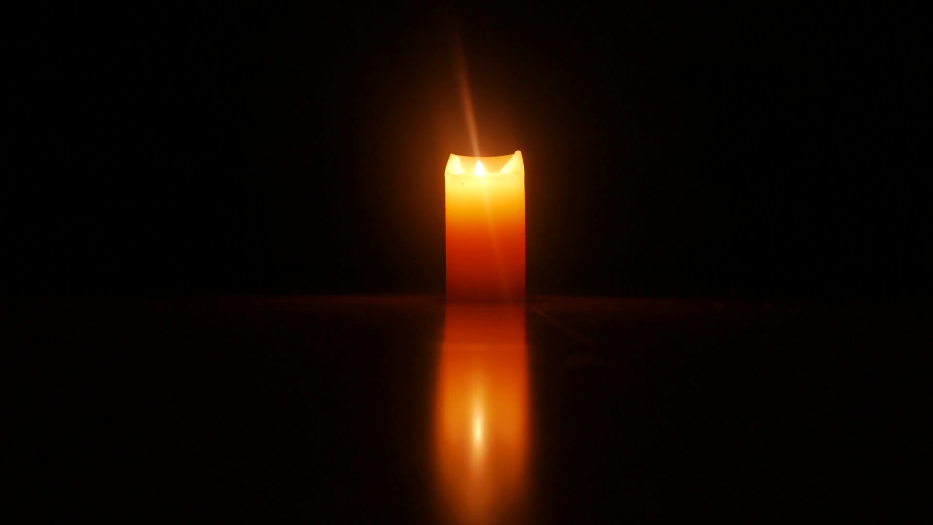 Burning candle photo