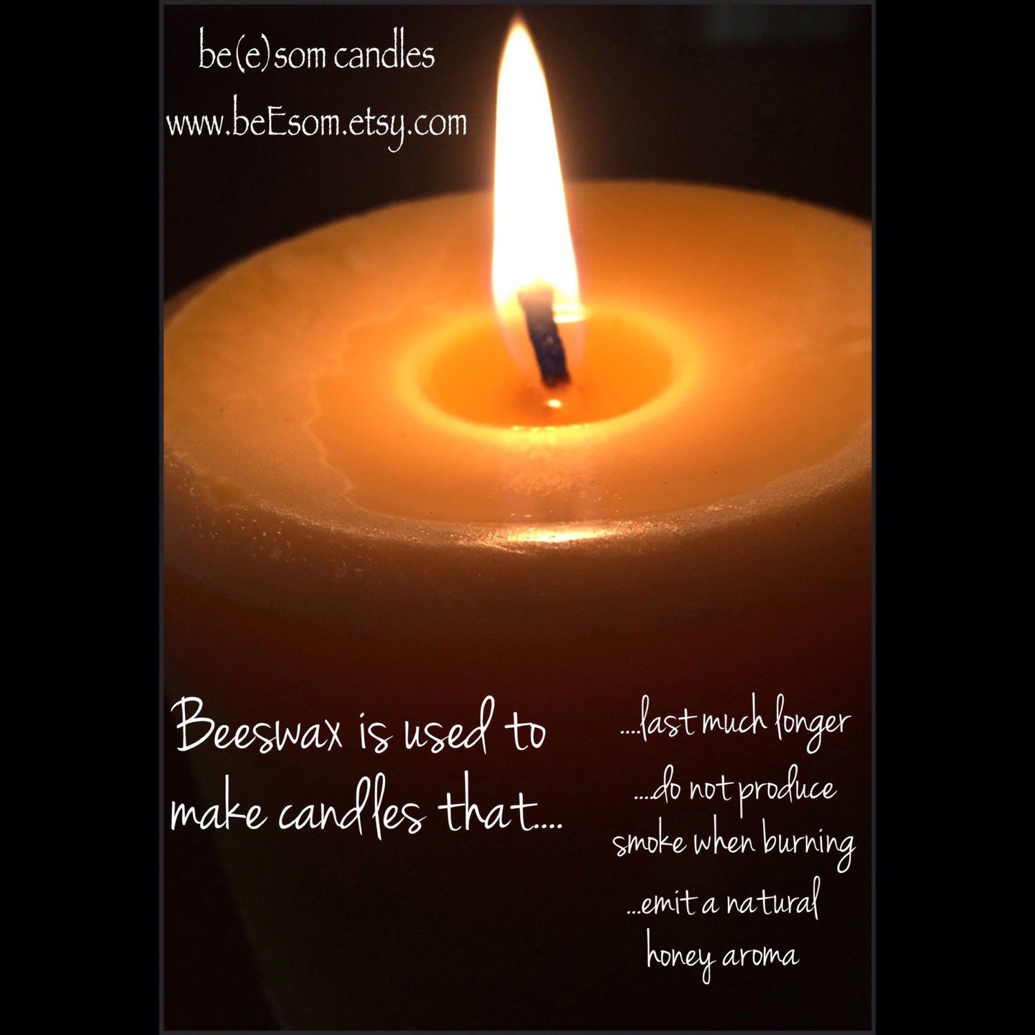 How to burn your Beeswax Candles