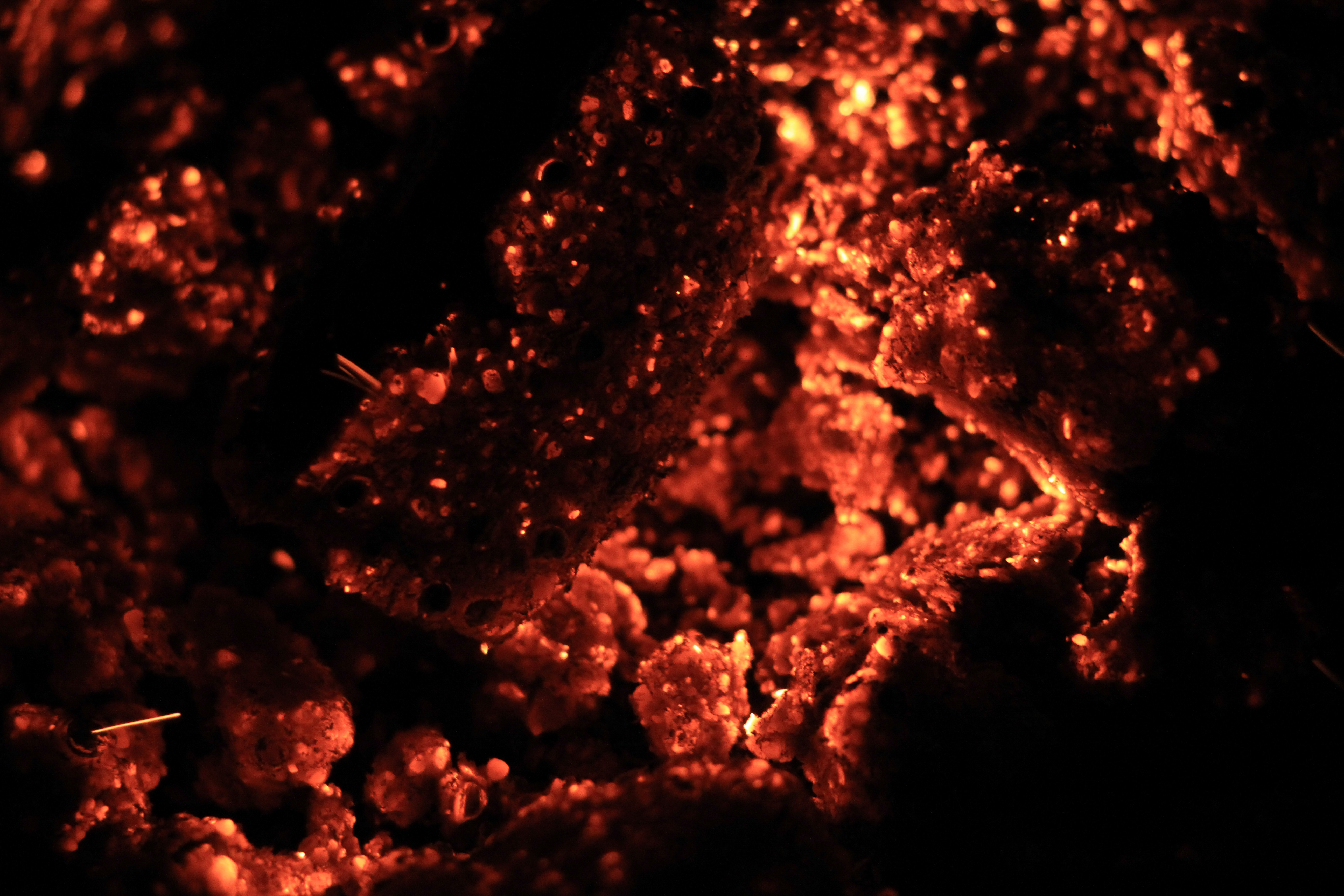 red hot texture burning coal fire place photo - TextureX- Free and ...