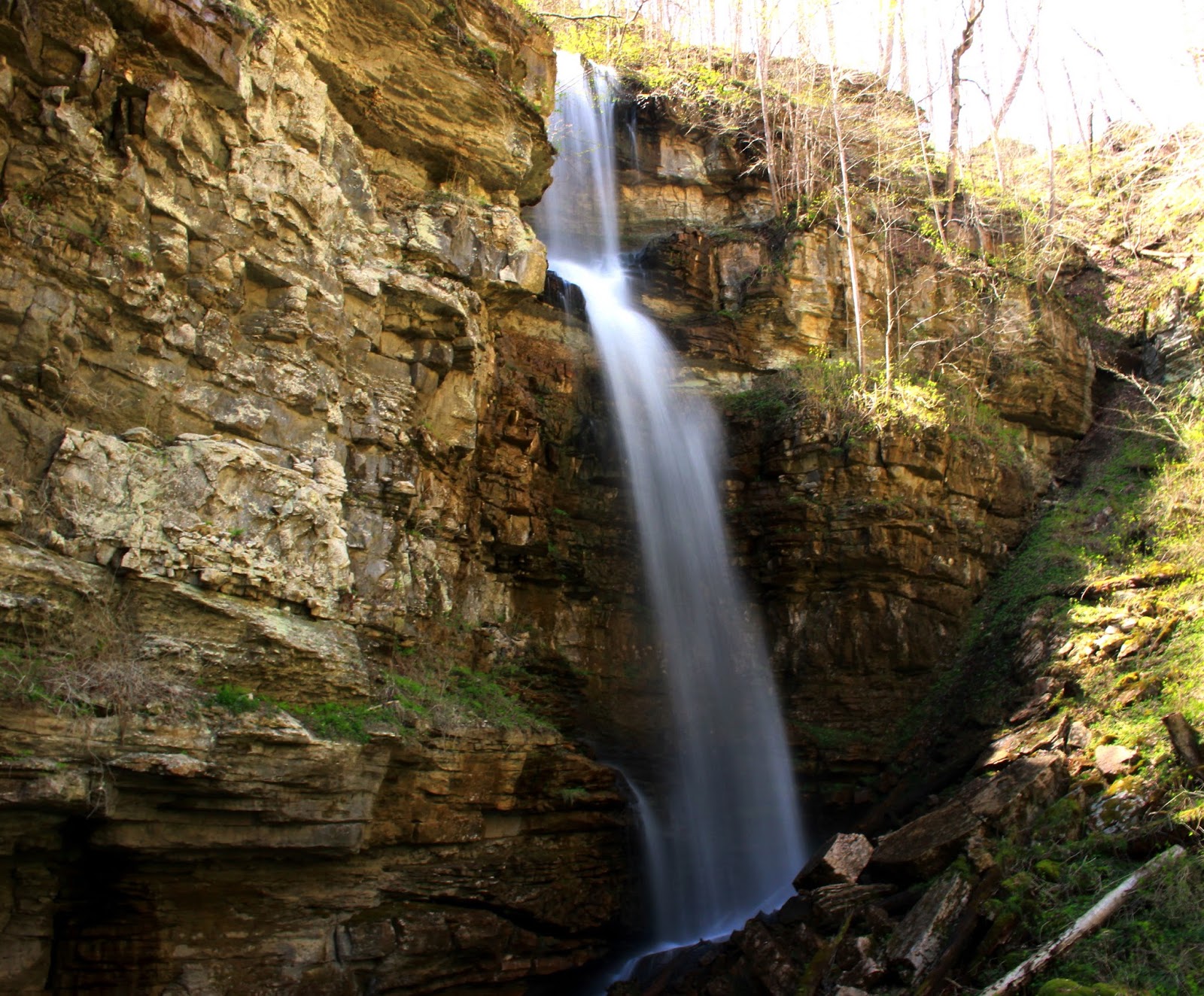 Cumberland Gal: Belle Ridge Retreat --Verble Hollow Falls(Vanishing ...