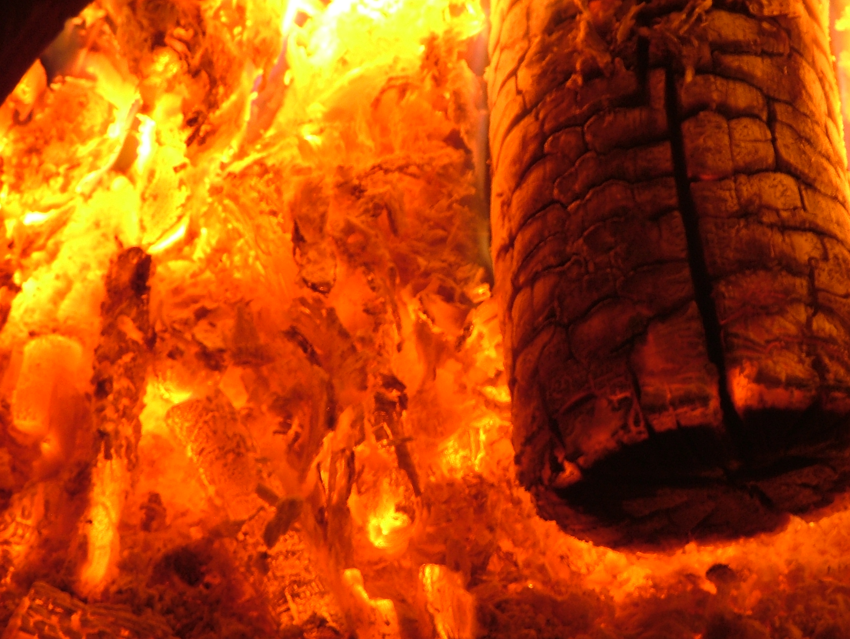 Burning Log, Ashes, Bspo06, Burned, Burning, HQ Photo