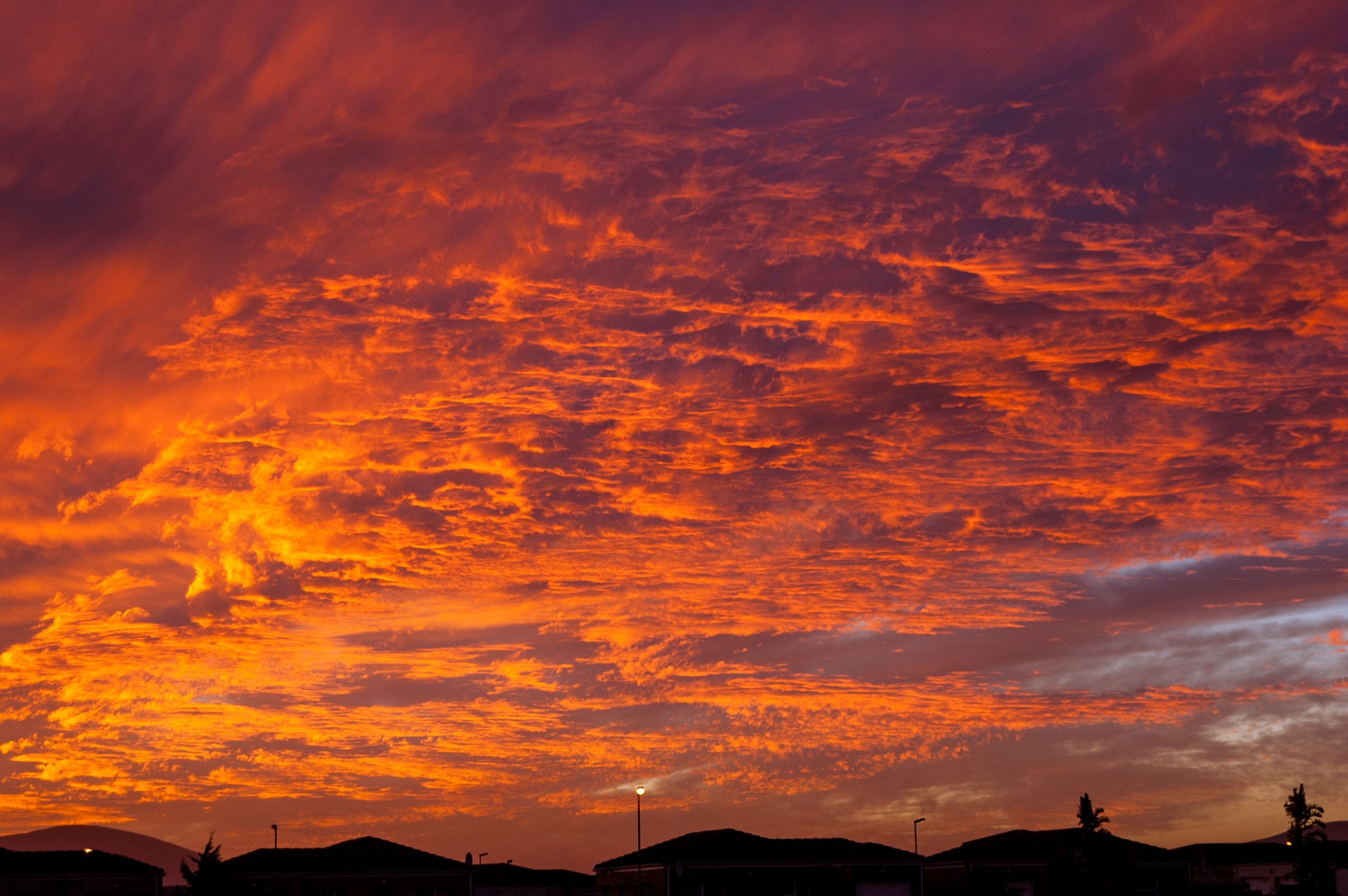 Free stock photo of blues, burning skies, Cape Town