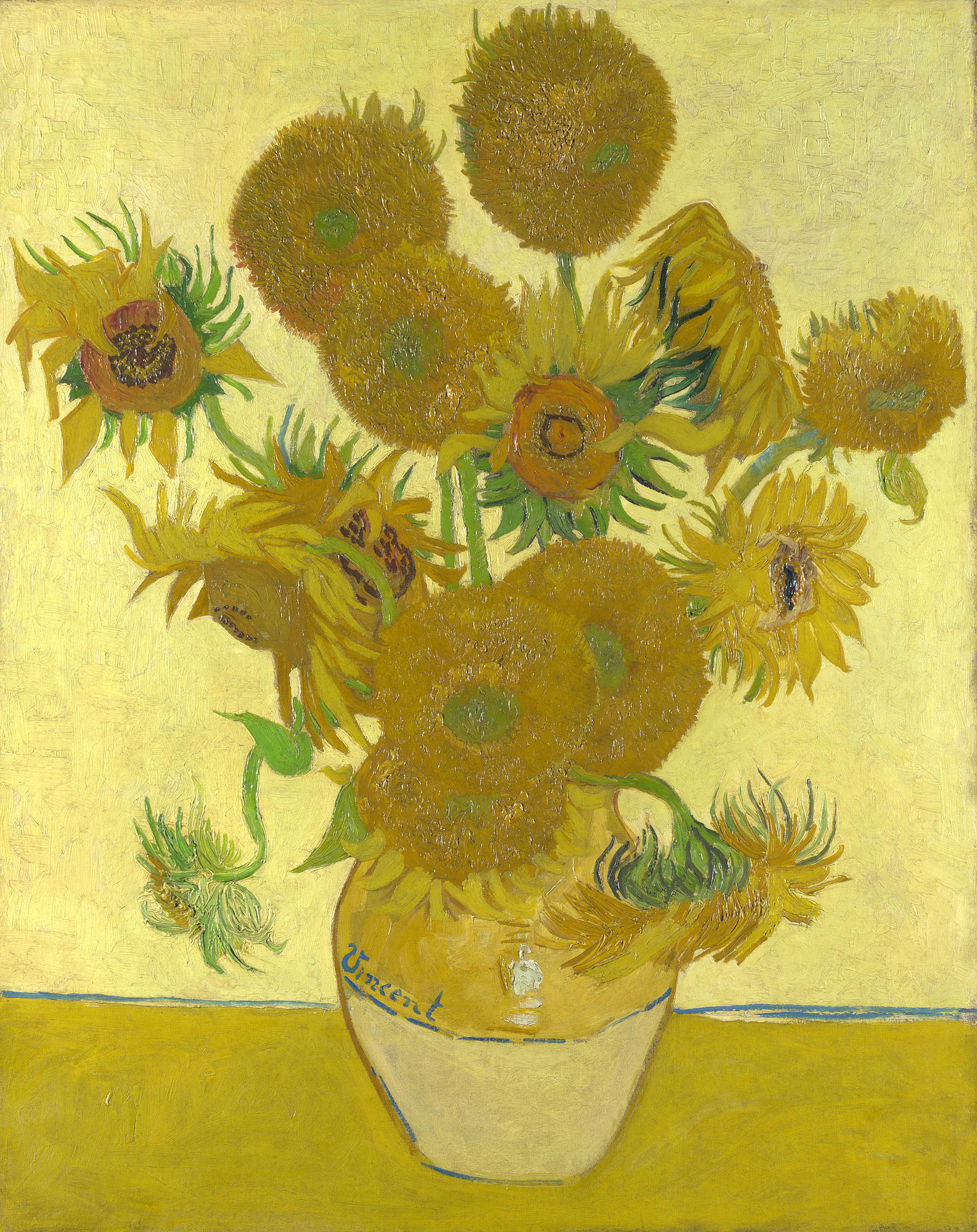 Sunflowers [Vincent van Gogh] | Sartle - See Art Differently