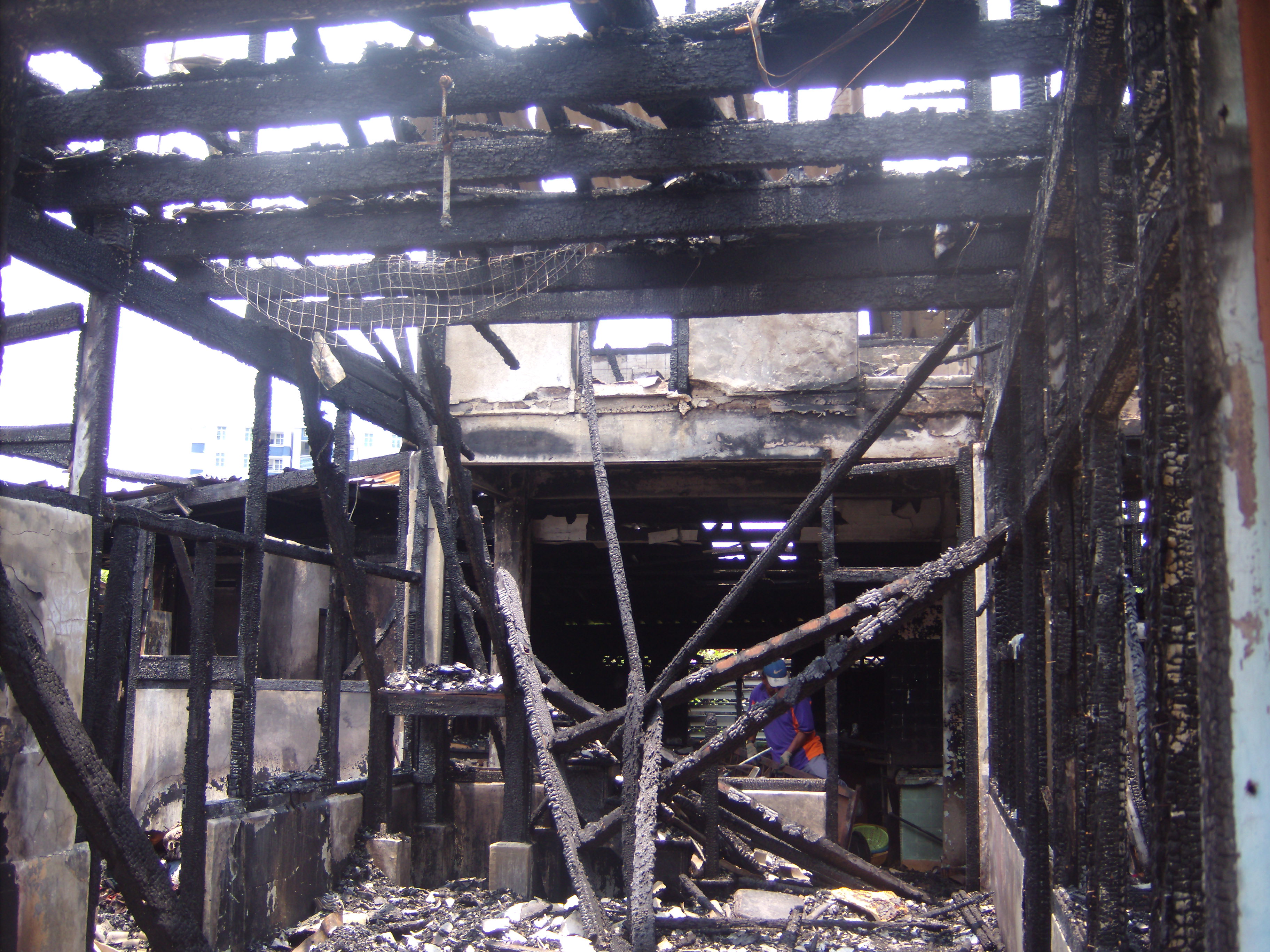 Jalan Petani Burnt house inside 2 – Citizen Journalists Malaysia