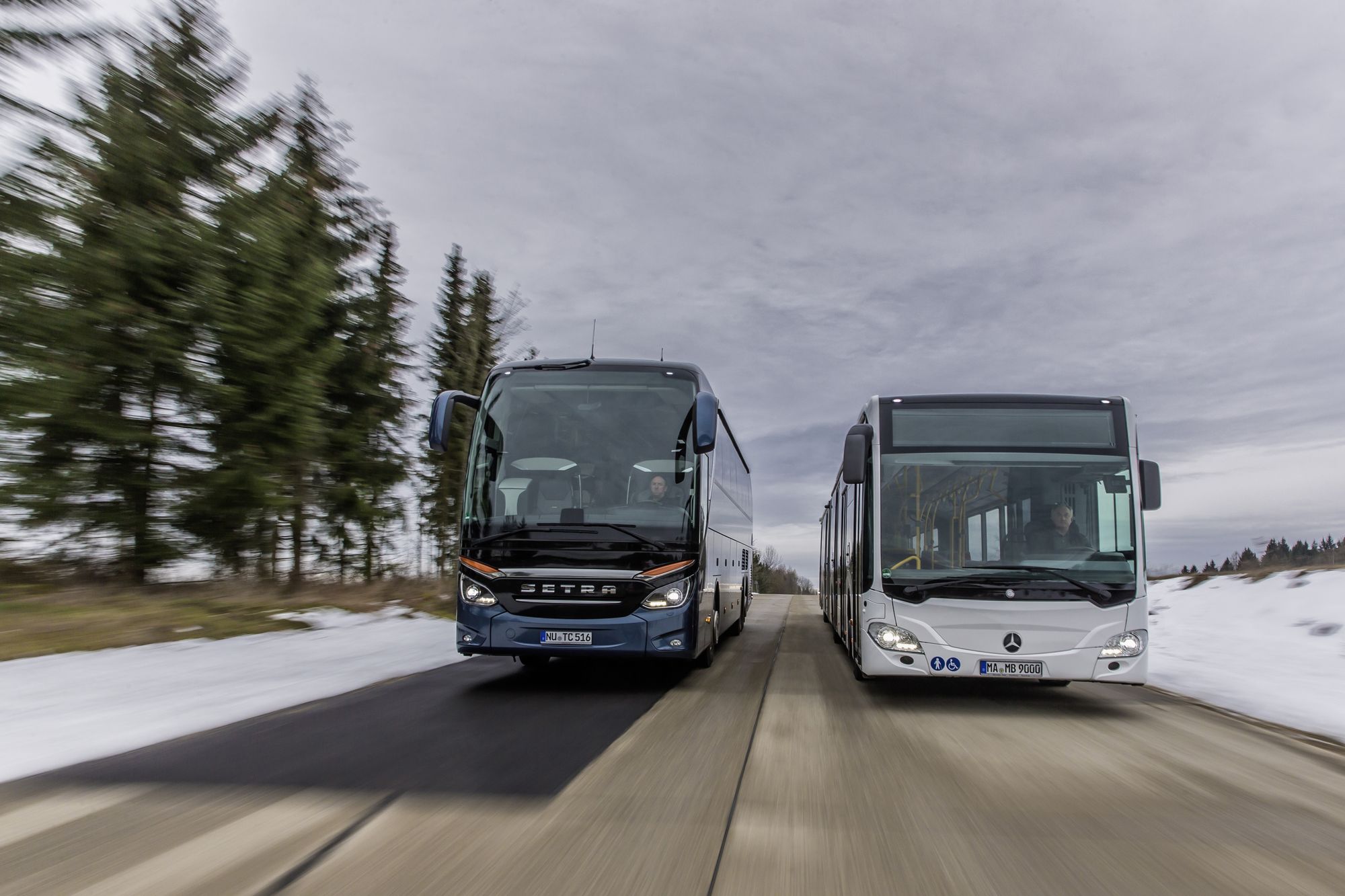 Electric And Hydrogen Mercedes-Benz Citaro Buses On The Road By 2018