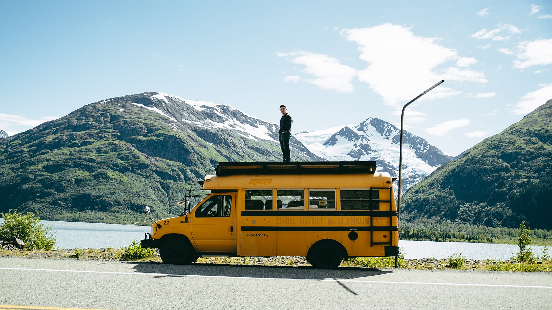 Rowdy Bus Goes North - Alaska Road Trip - YouTube