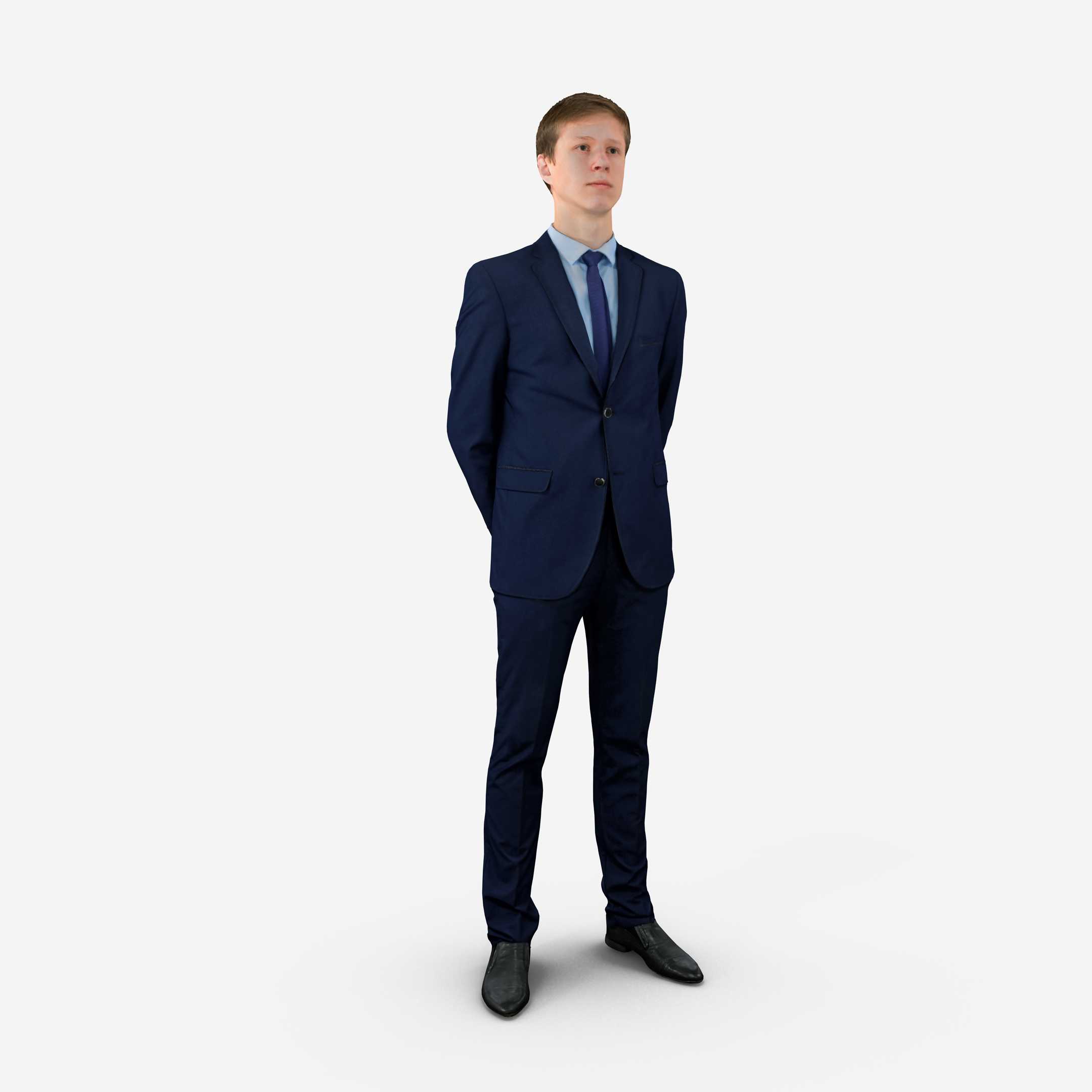 Businessman Standing - 3DTree