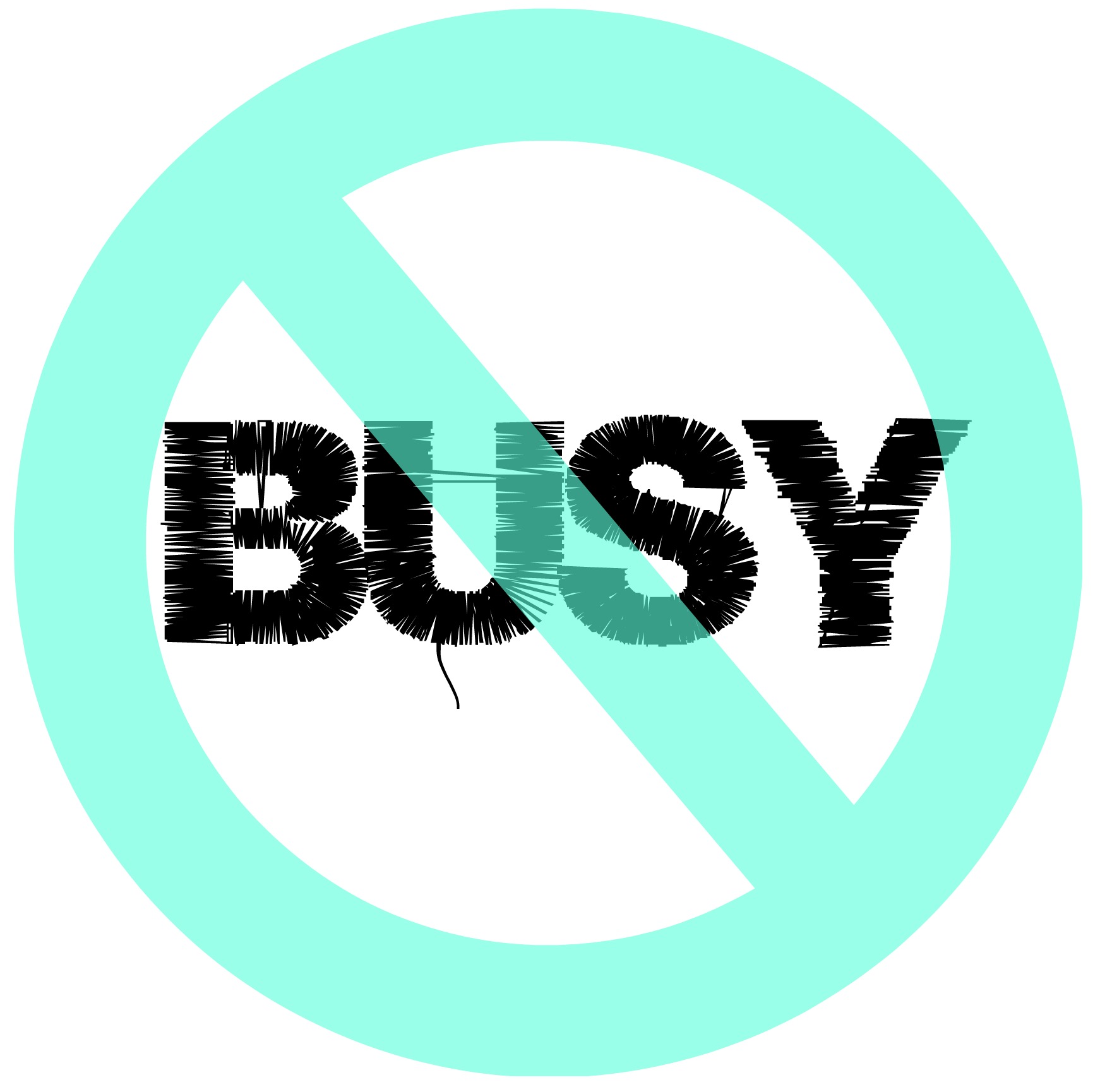 Just Say NO to BUSY perception - Sugar Bee Crafts