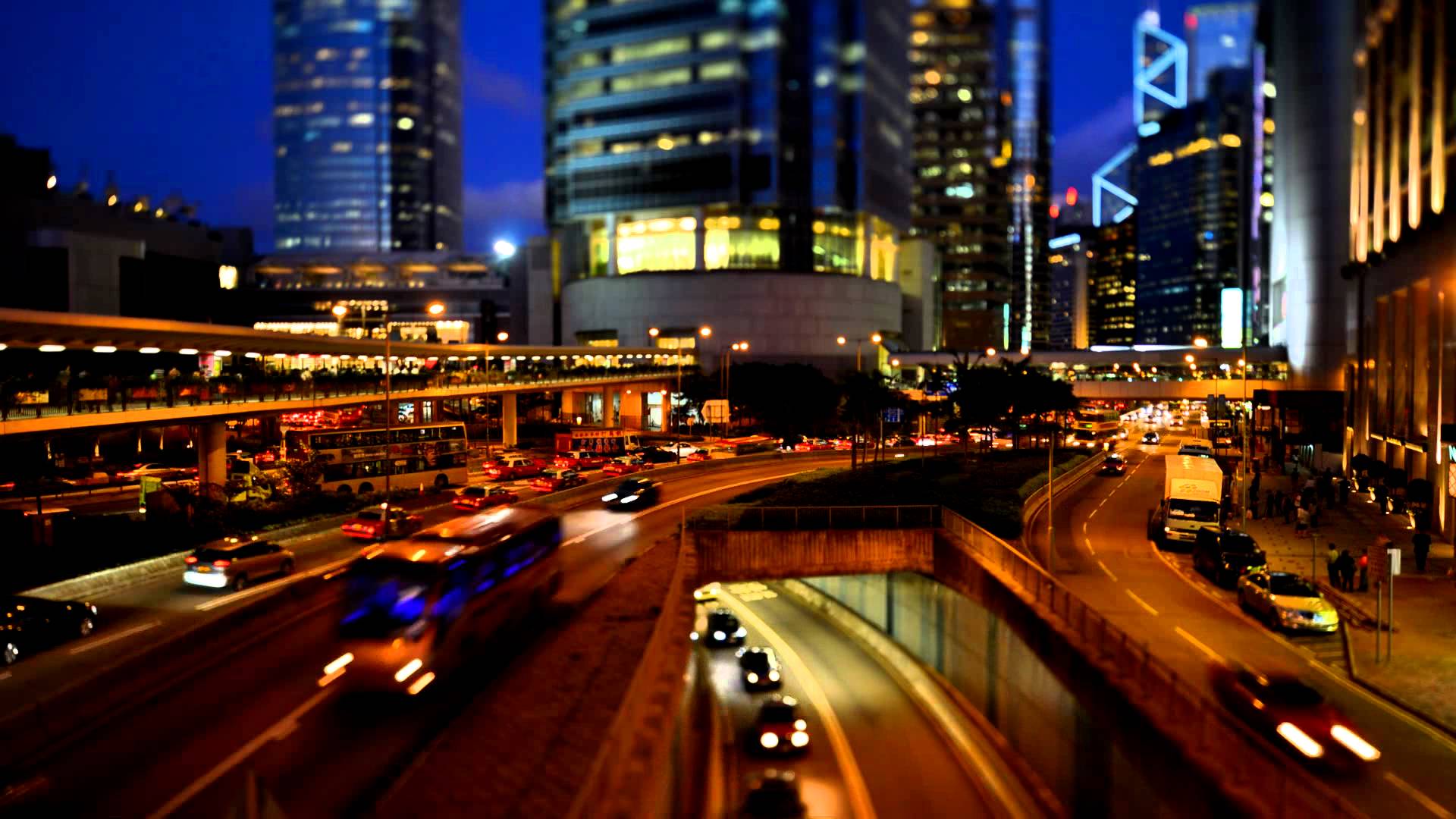 Hongkong busy traffic - YouTube