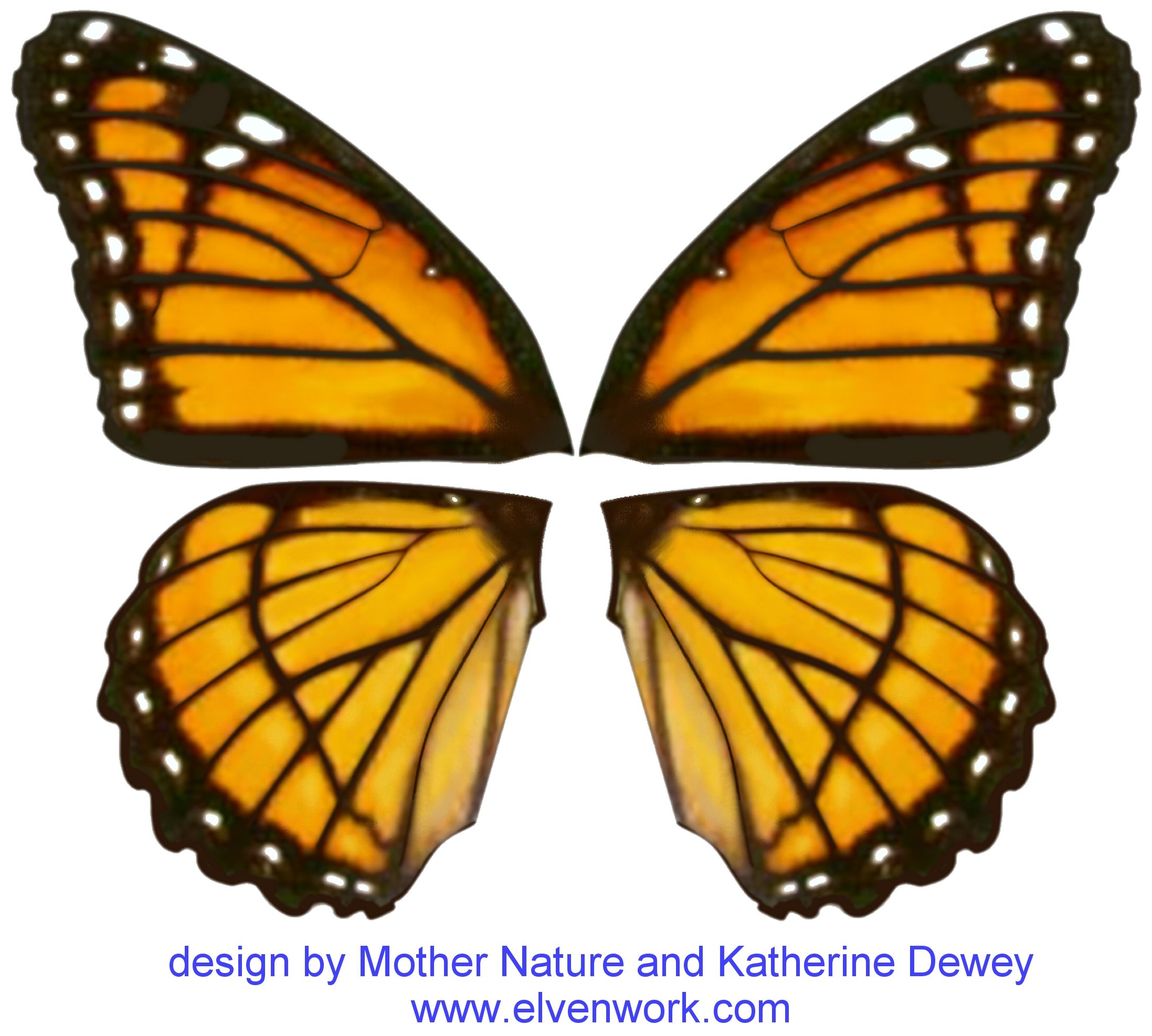 Fairy Wing Designs by Katherine Dewey | Printables | Pinterest ...