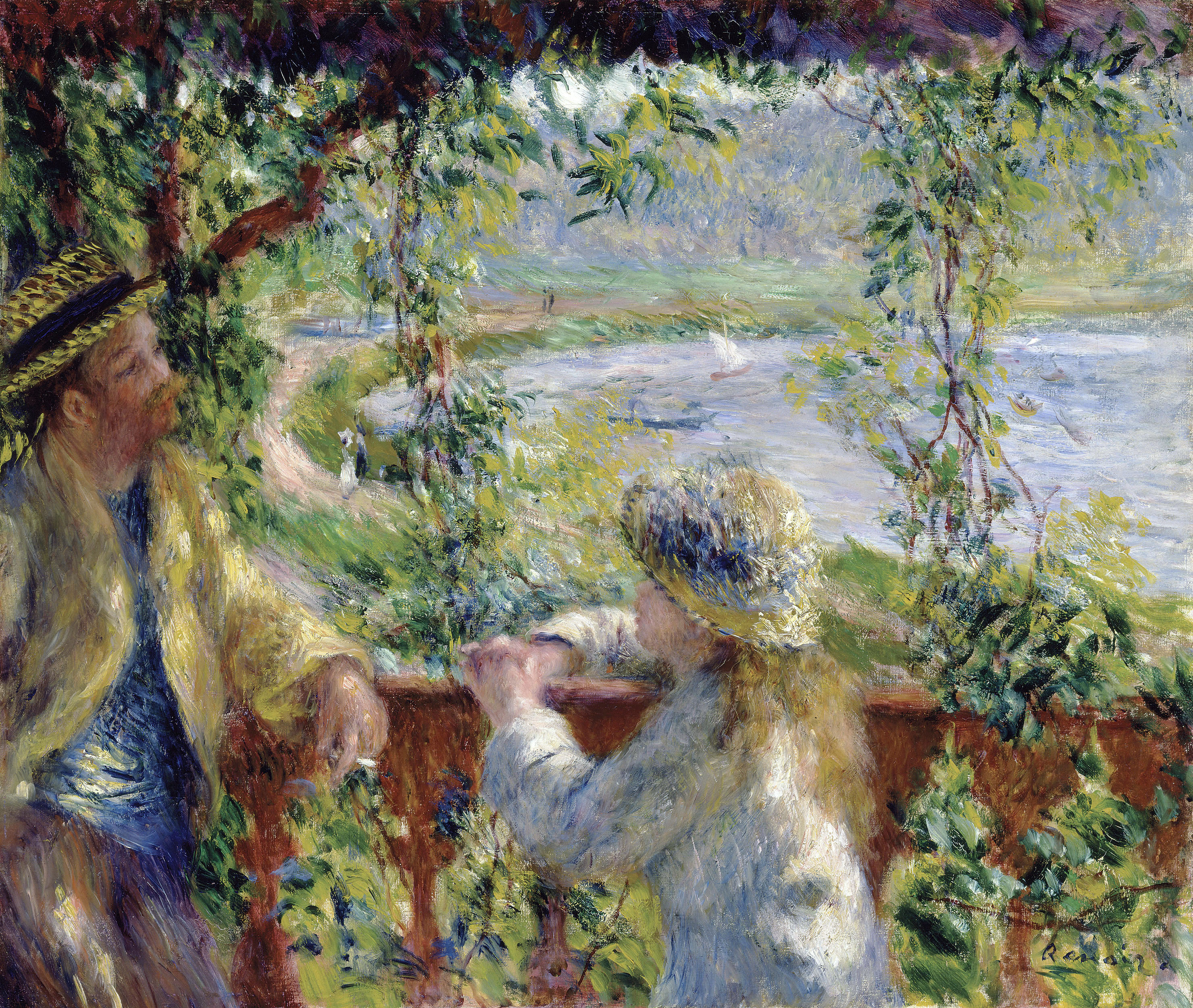 File:Pierre-Auguste Renoir - By the Water.jpg - Wikimedia Commons