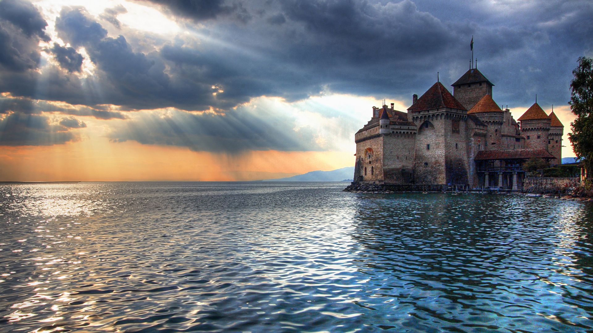 Castle on the Water Wallpapers | Castles | Pinterest | Castles