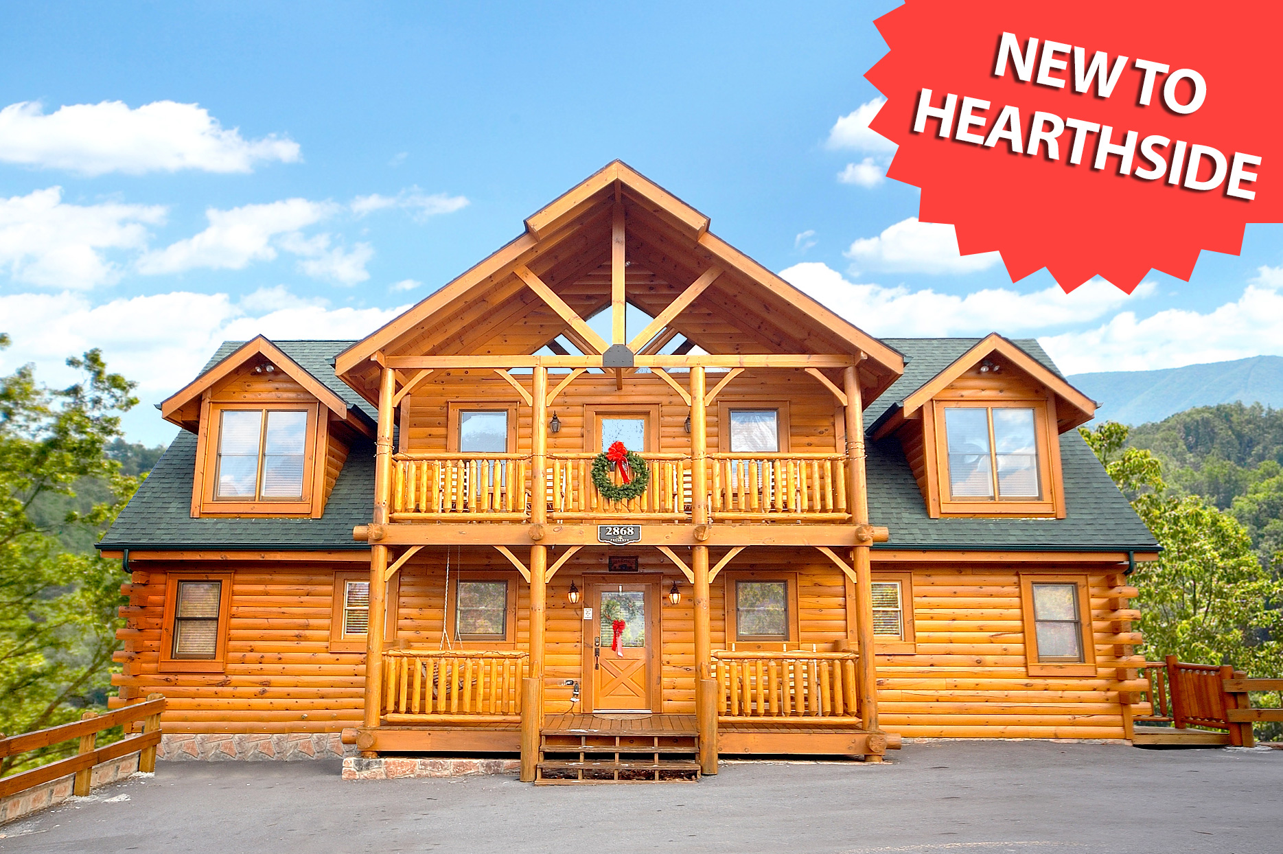 BEAR TRAIL LODGE - 5 BEDROOM cabin located in .